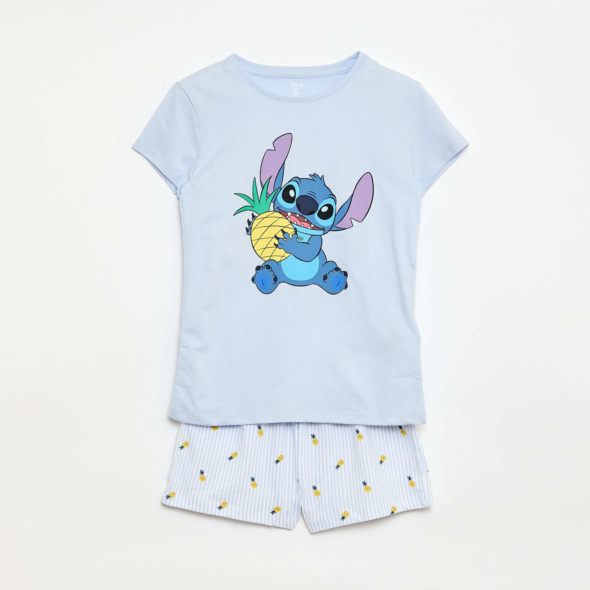 Pijama 'Disney' 2 piezas Pantalón corto + camiseta AZUL