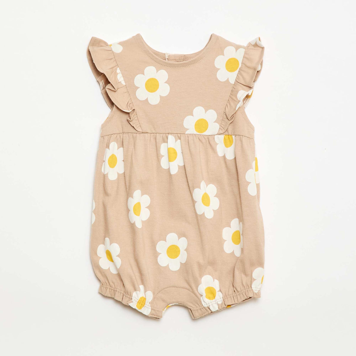 Bodie estampada de sweater de algodón BEIGE