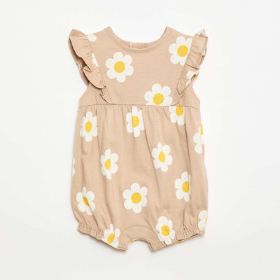 Bodie estampada de sweater de algodón BEIGE