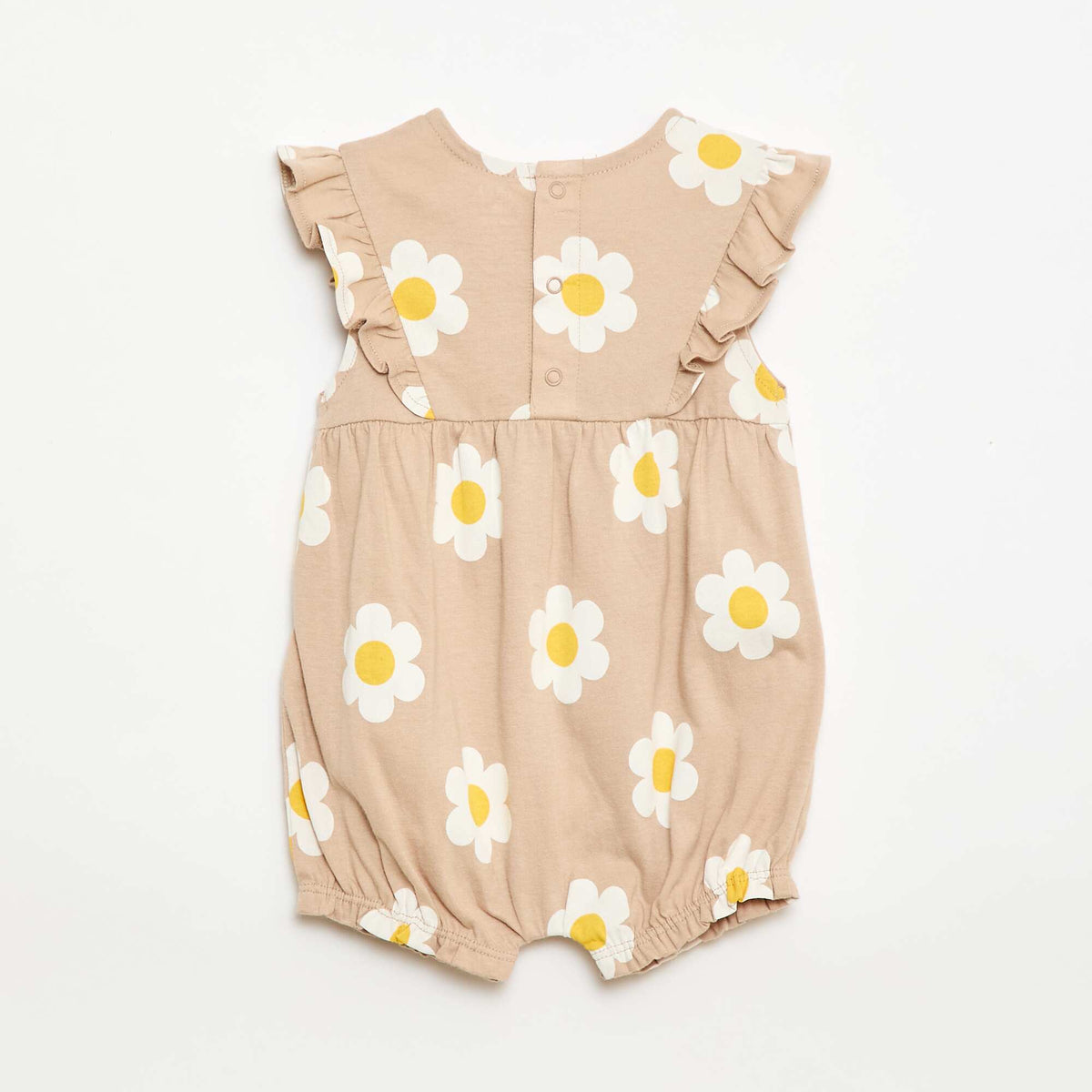 Bodie estampada de sweater de algodón BEIGE