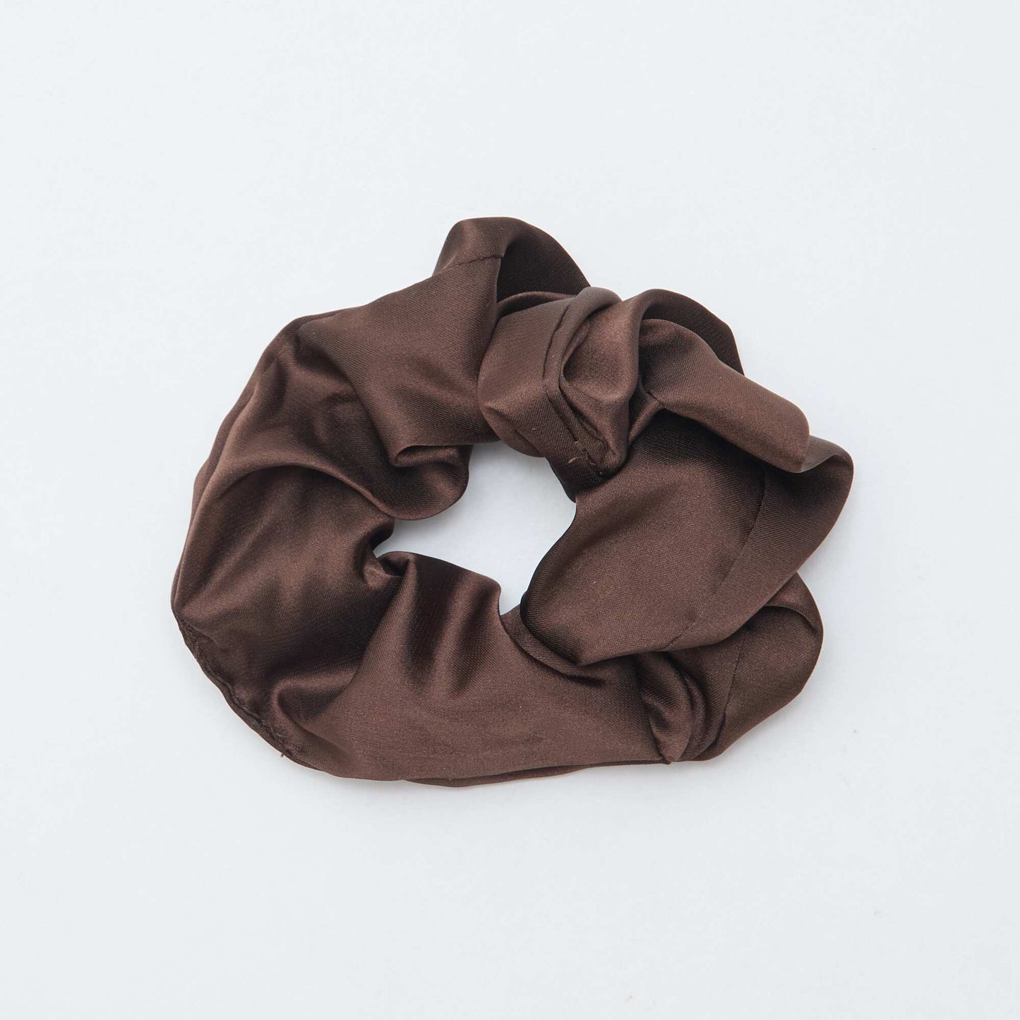 Pack de 2 coleteros satinados MARRON