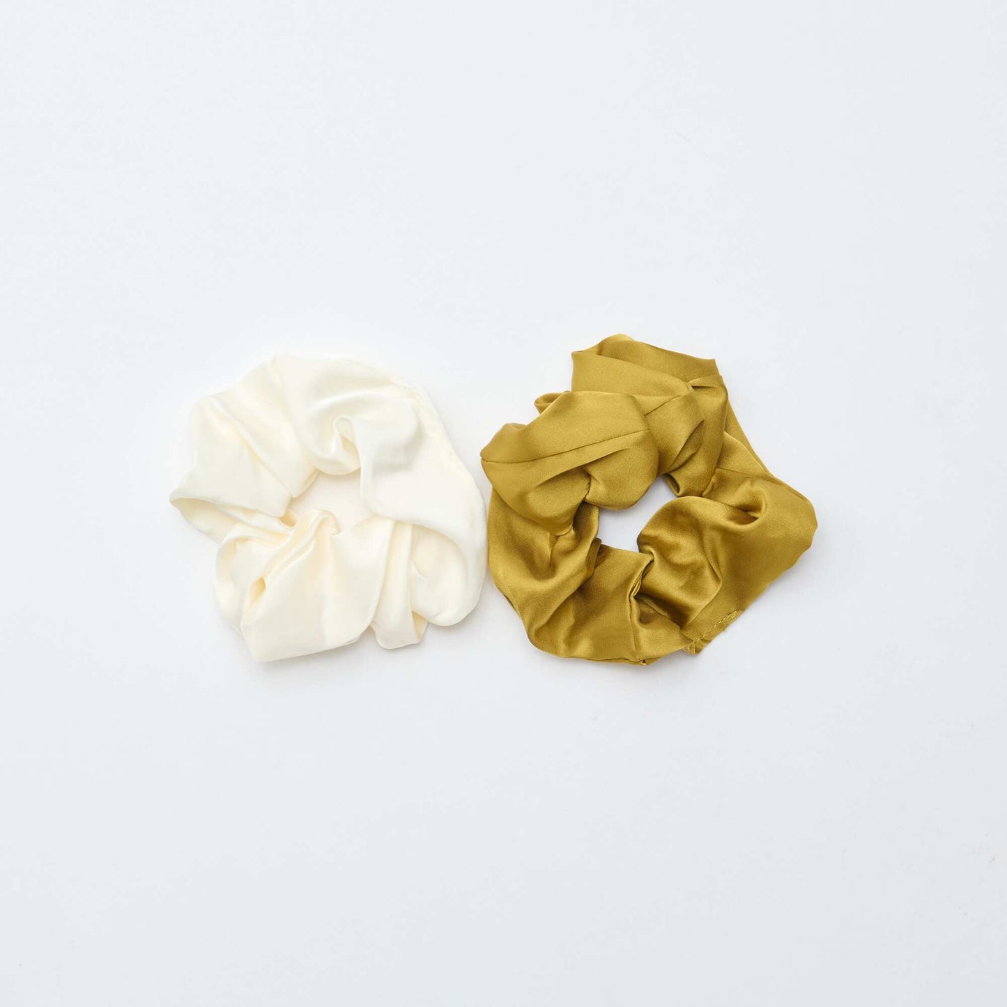 Pack de 2 coleteros satinados VERDE