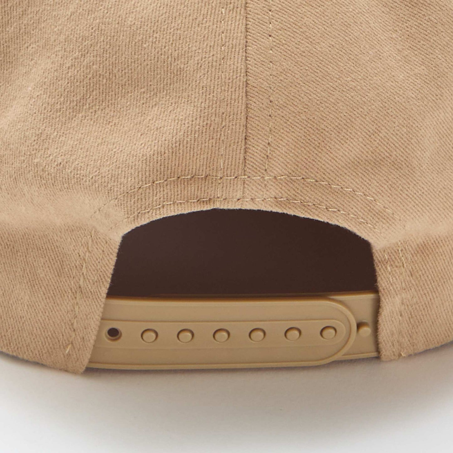 Gorra de algodón BEIGE