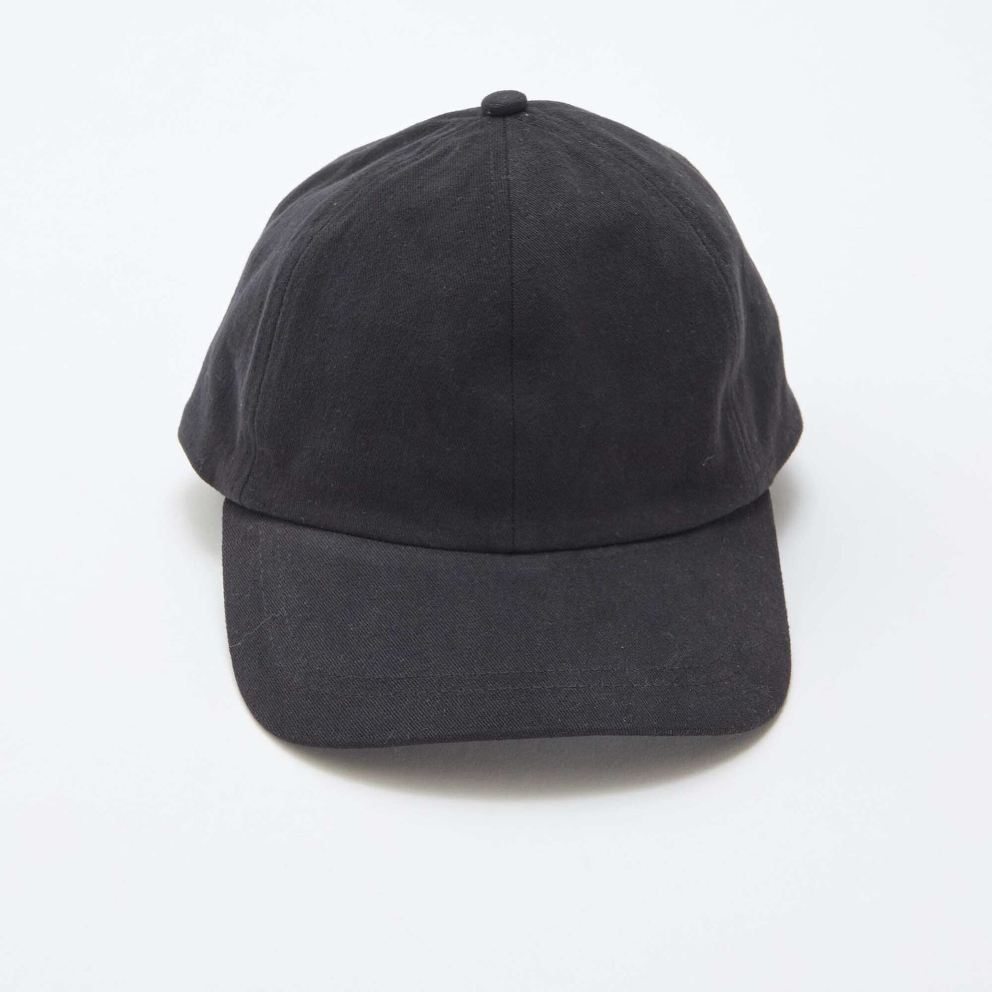 Gorra de algodón NEGRO