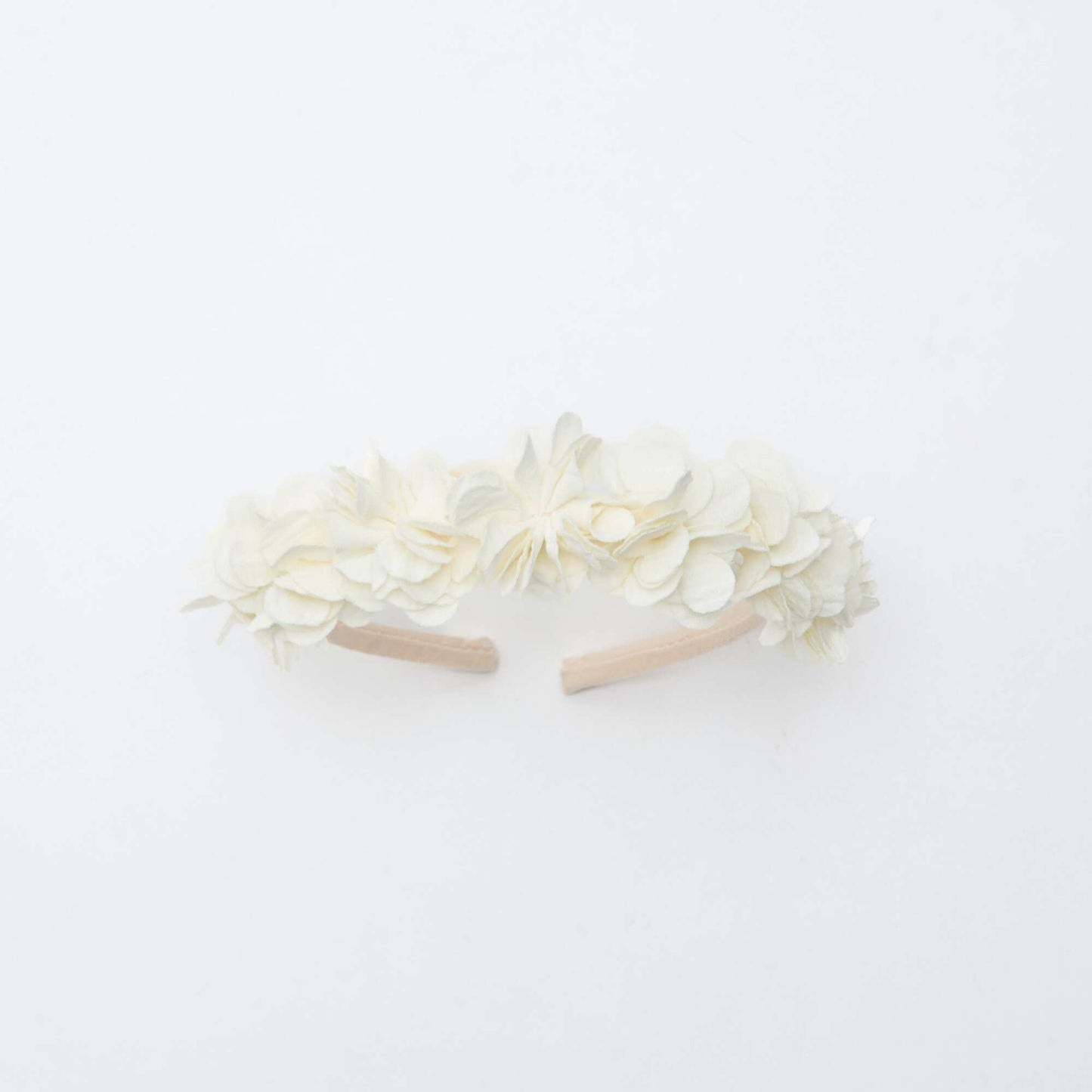 Diadema floral BLANCO