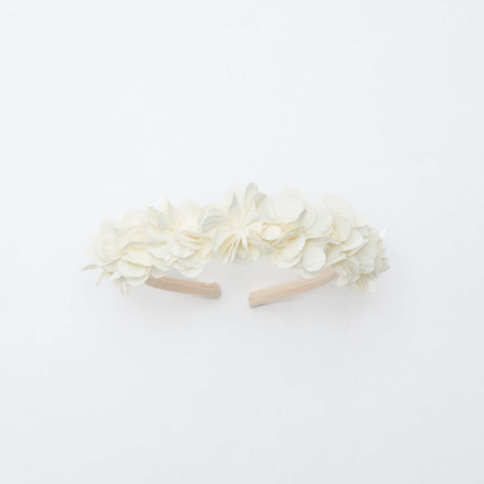 Diadema floral BLANCO
