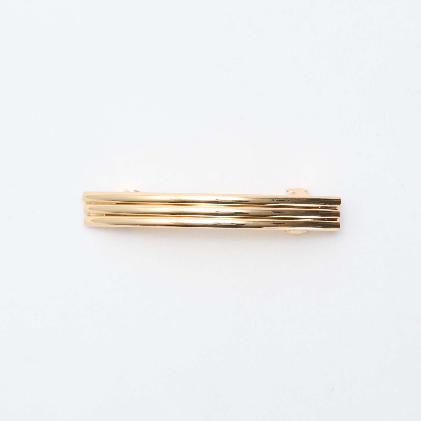 Pack de 2 pinzas para el cabello doradas GRIS