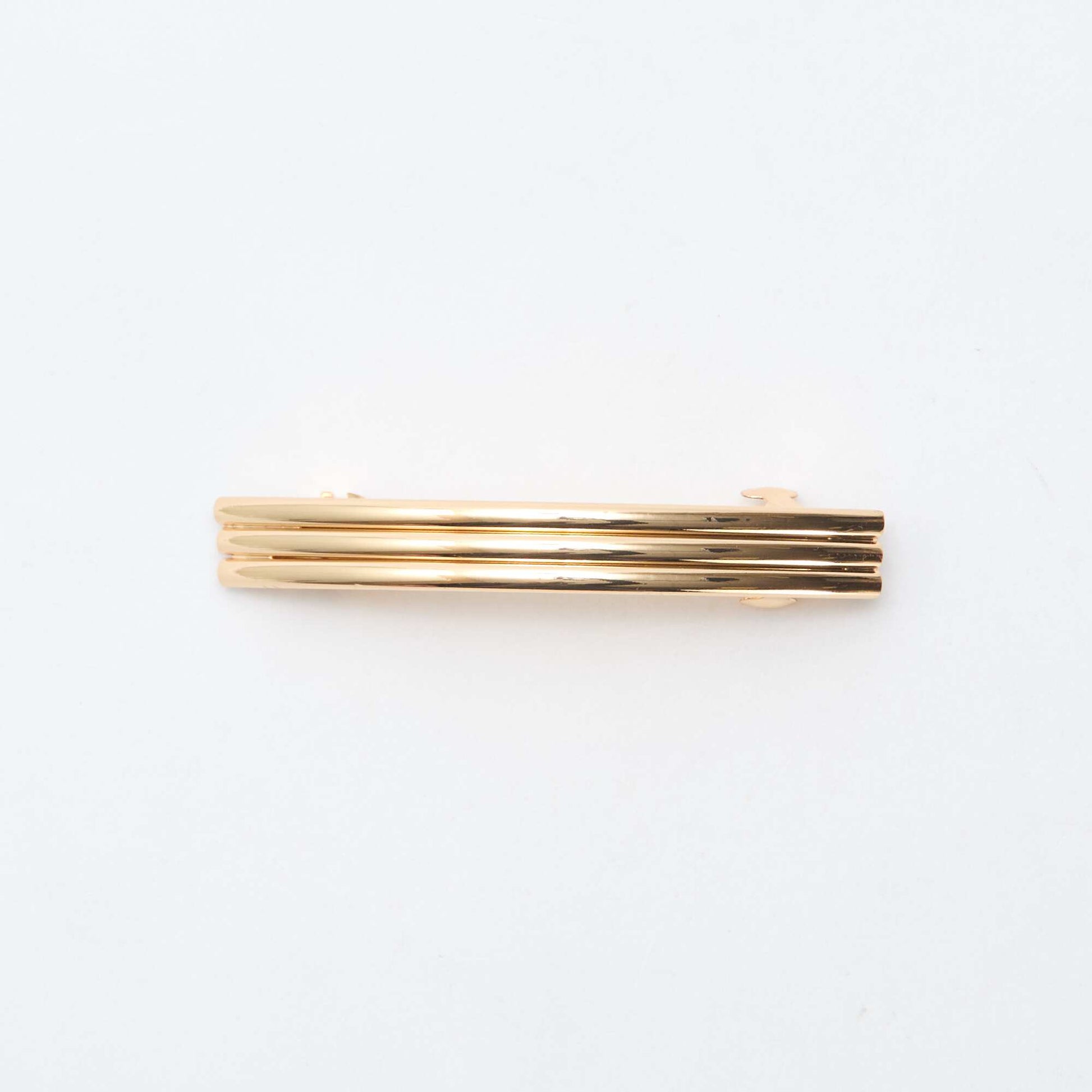 Pack de 2 pinzas para el cabello doradas GRIS