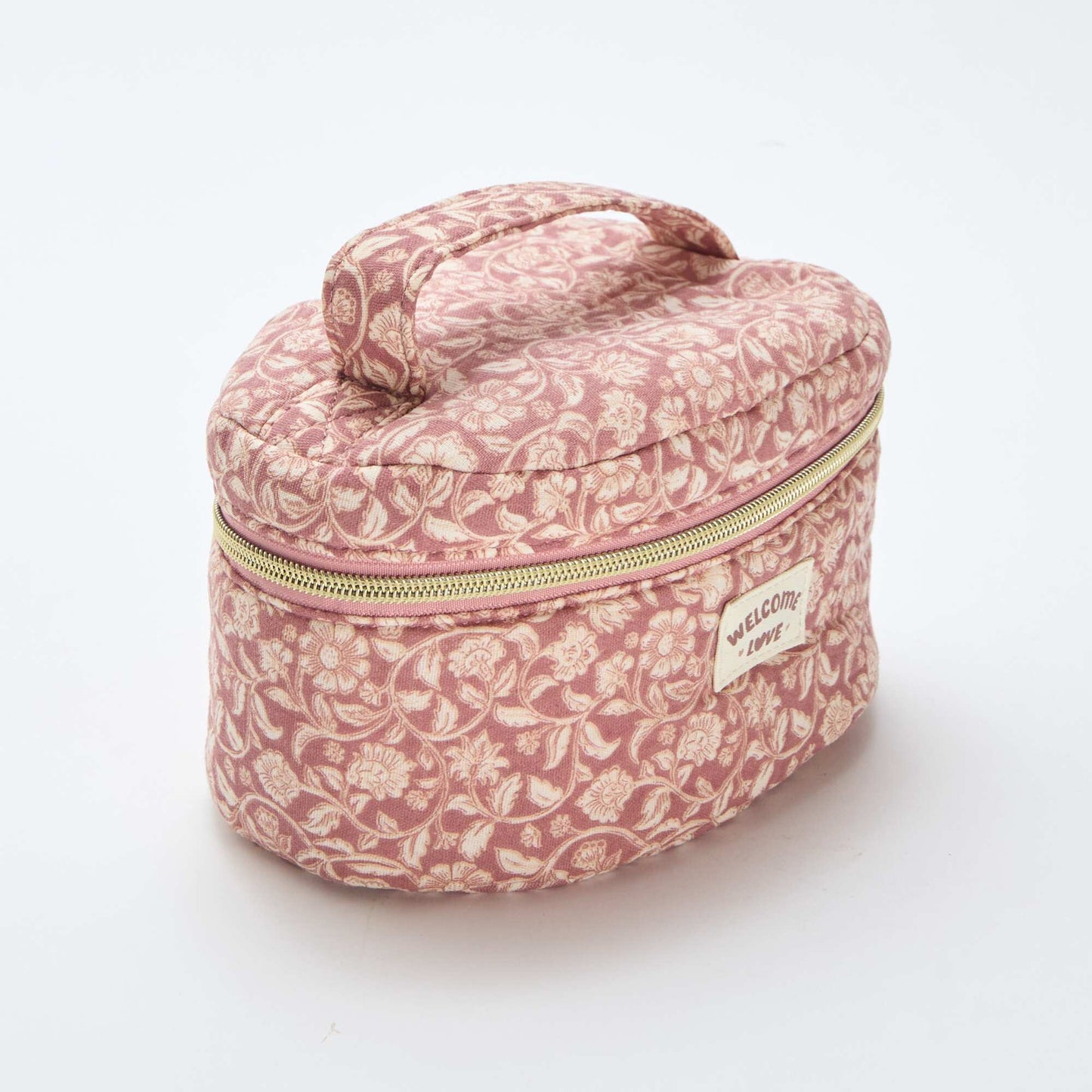 Neceser con estampado ROSA
