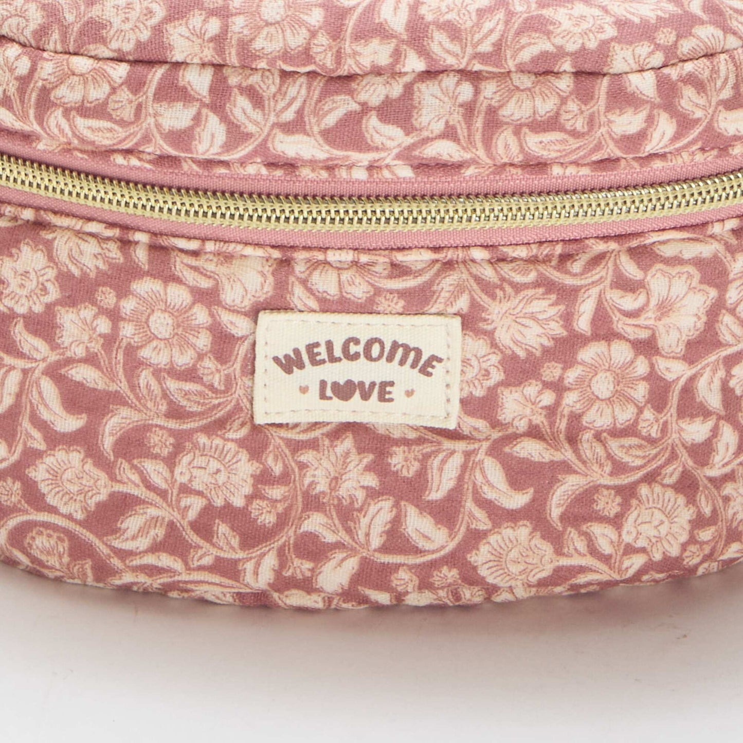 Neceser con estampado ROSA