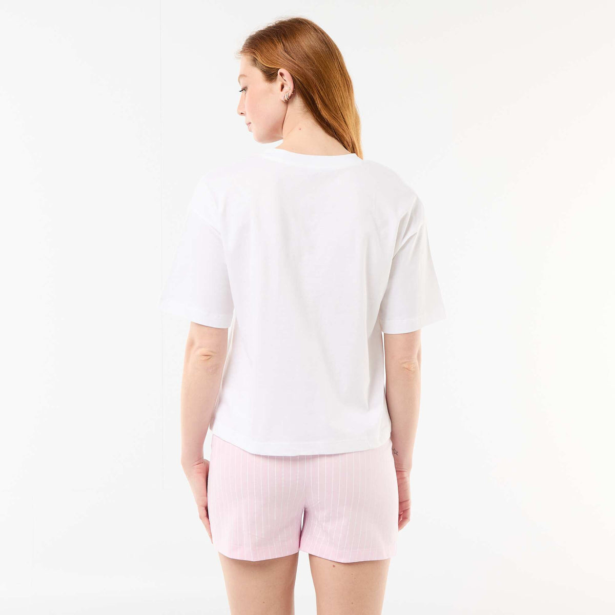 Pijama corto estampado 'Stitch' - 2 piezas BLANCO