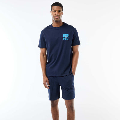 Conjunto de pijama corto 'One piece' - 2 piezas AZUL