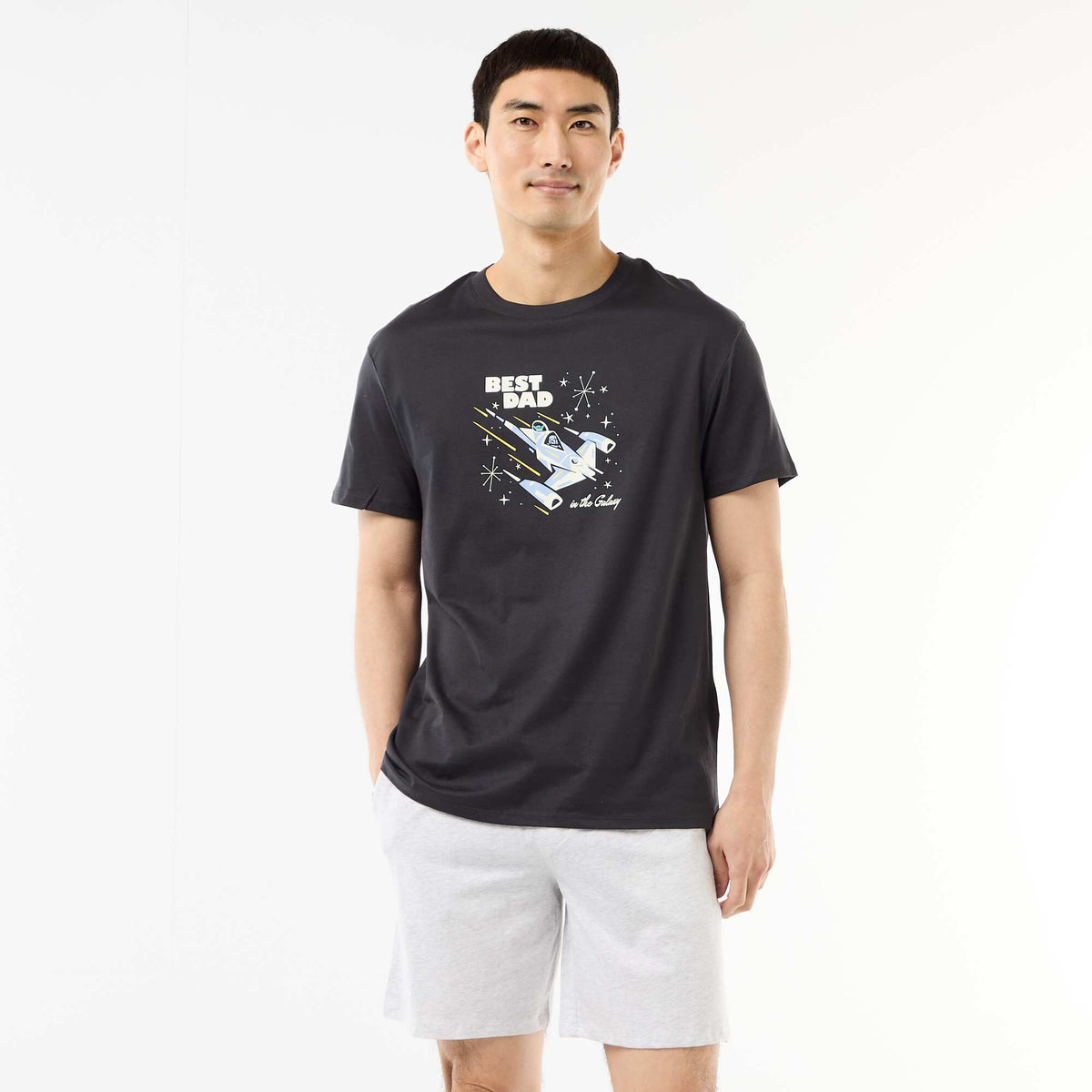 Conjunto de pijama corto 'Star Wars' - 2 piezas NEGRO