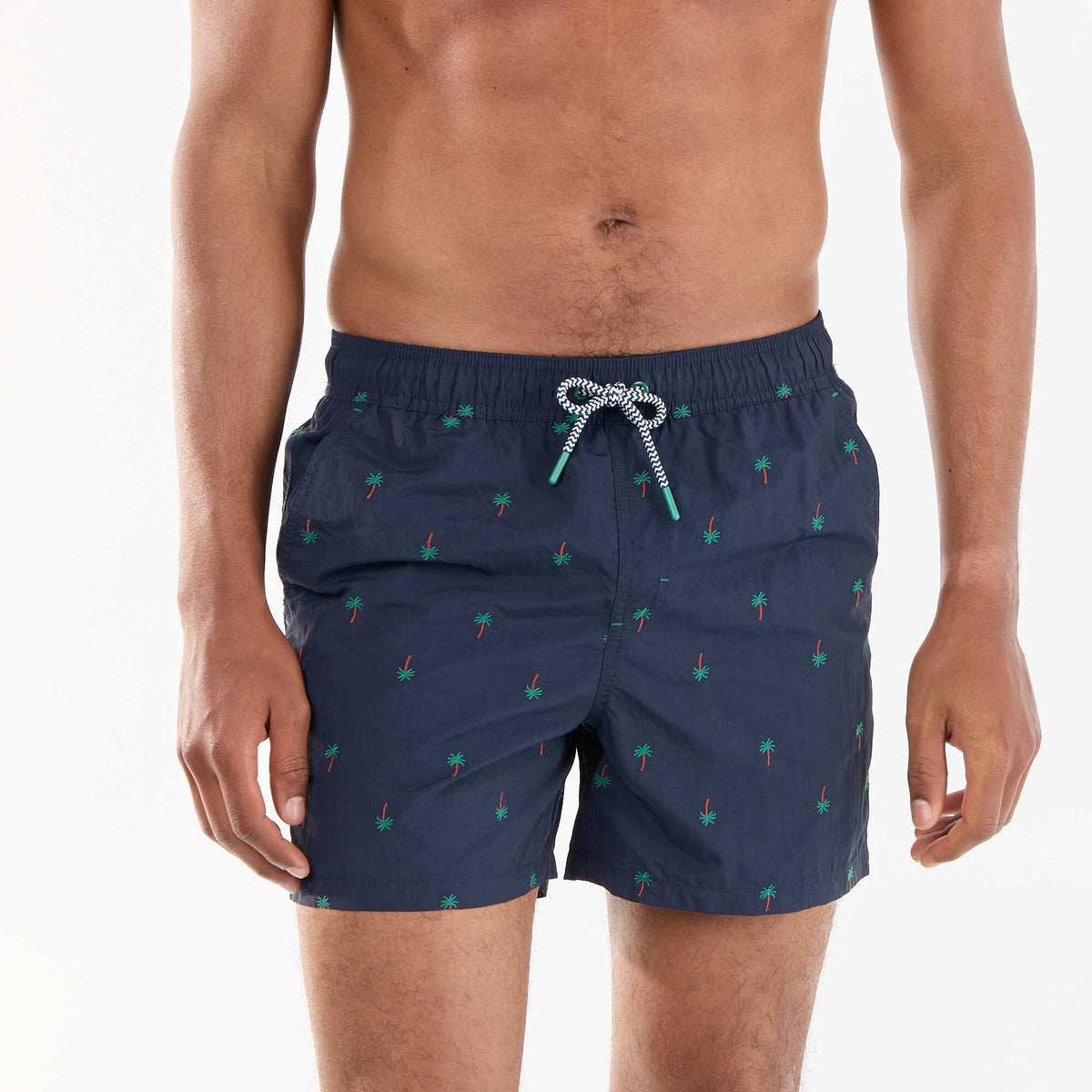 Bañador con estampado AZUL