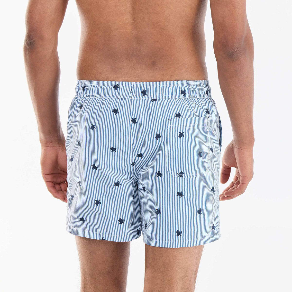 Bañador con estampado AZUL