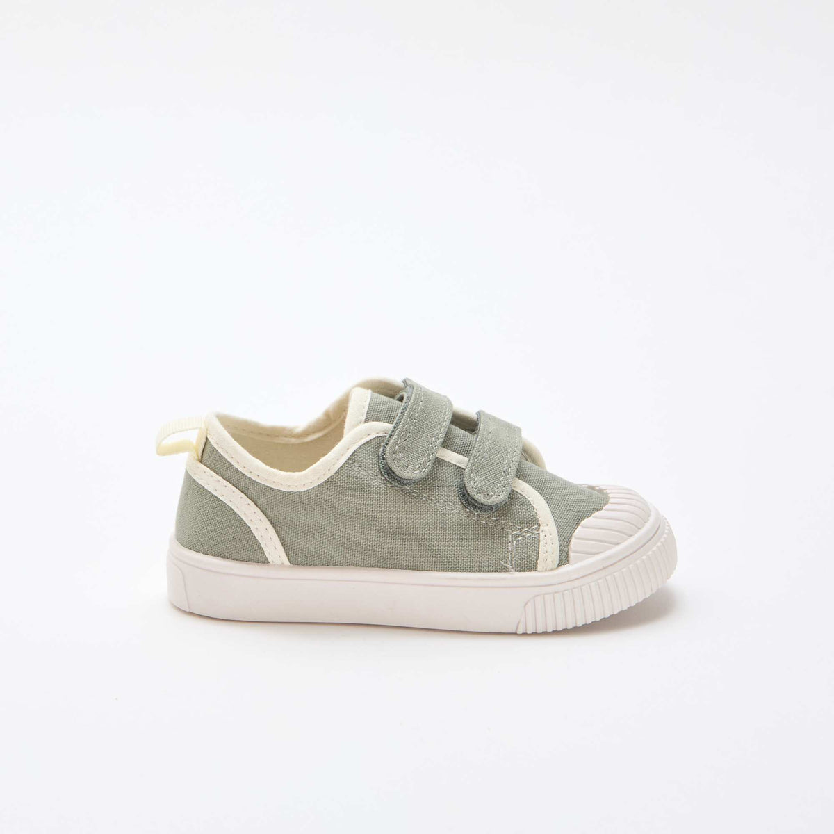Zapatillas de lona con velcro VERDE