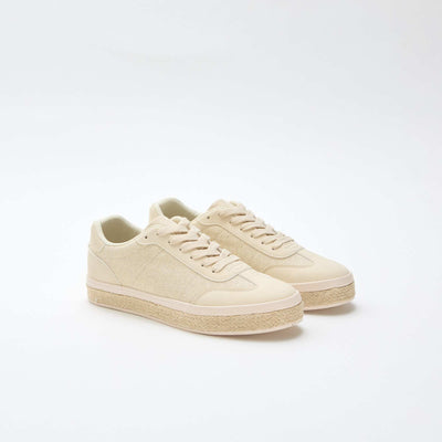 Zapatillas bimaterial con suela de esparto AMARILLO