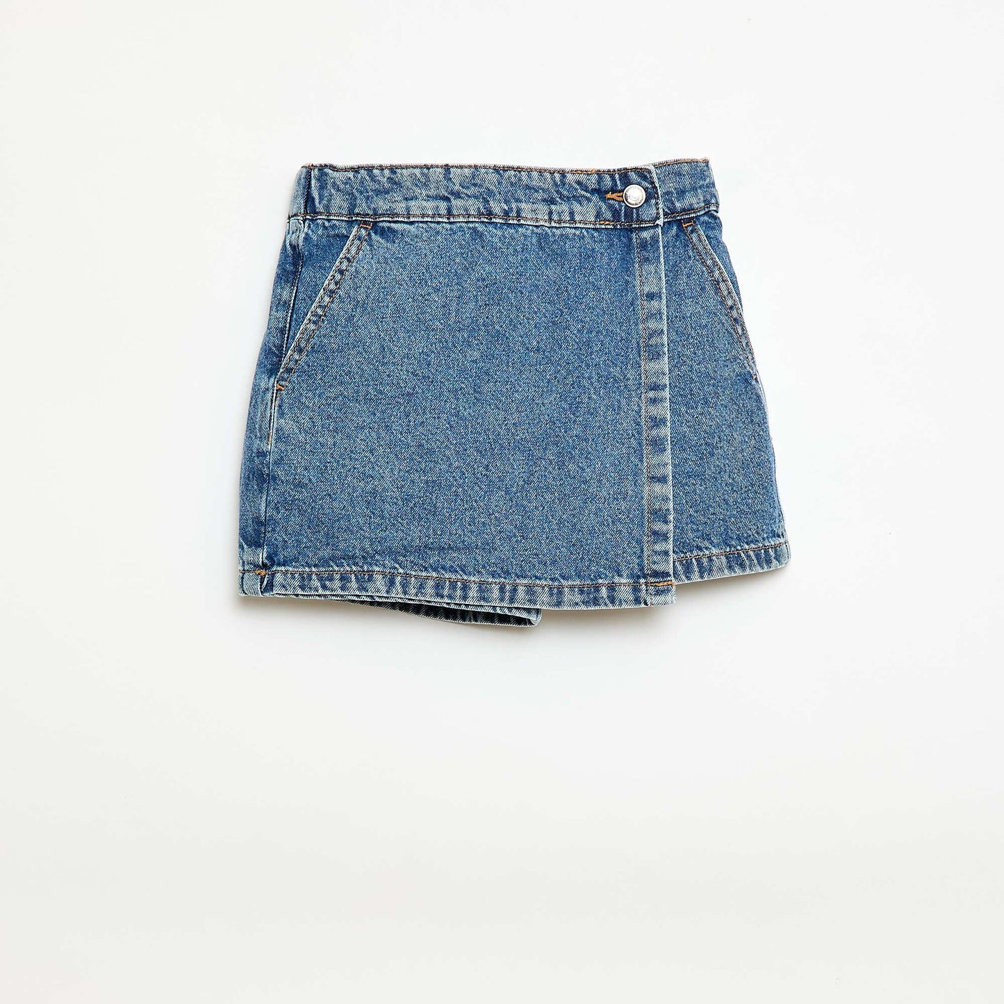Falda pantalón vaquera AZUL
