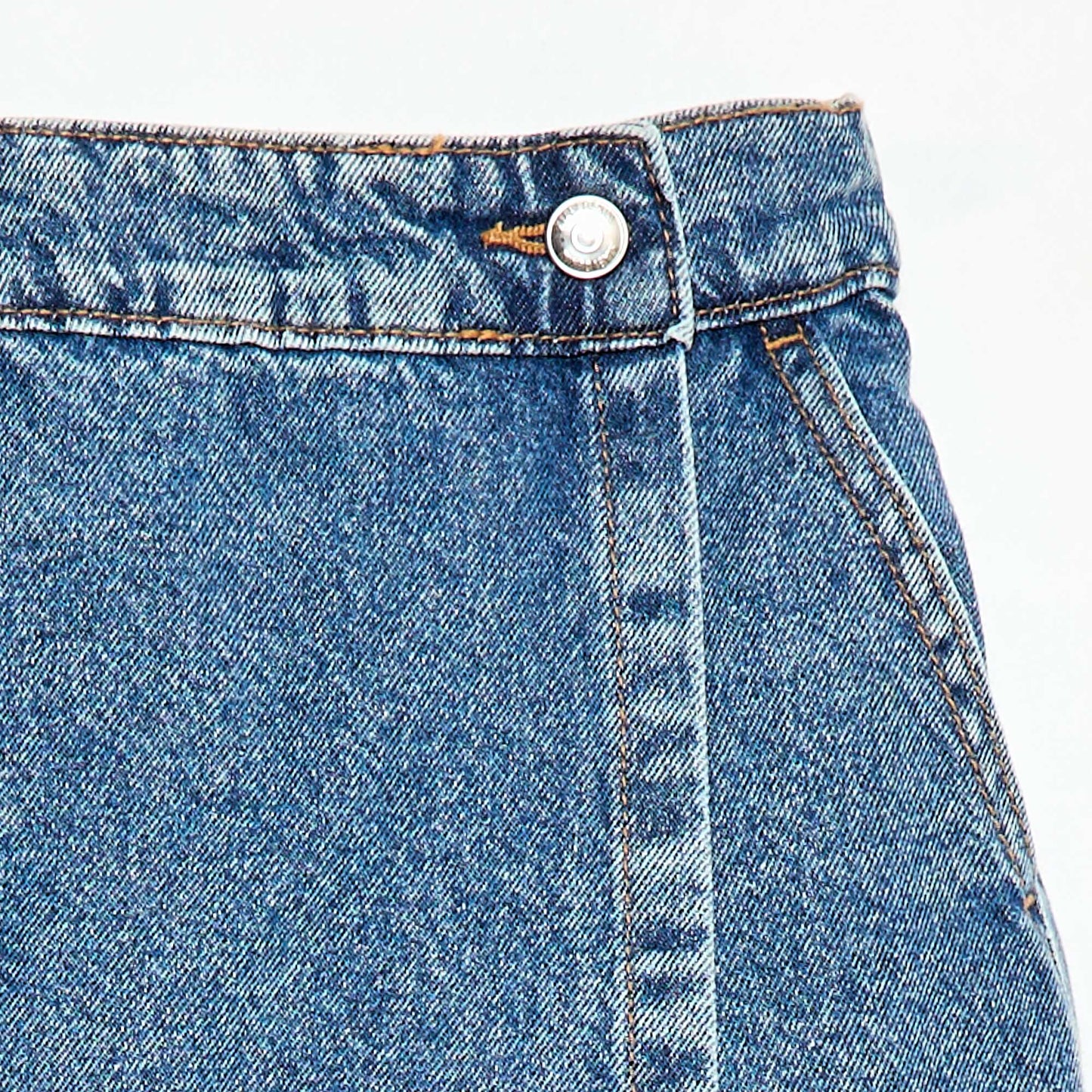 Falda pantalón vaquera AZUL
