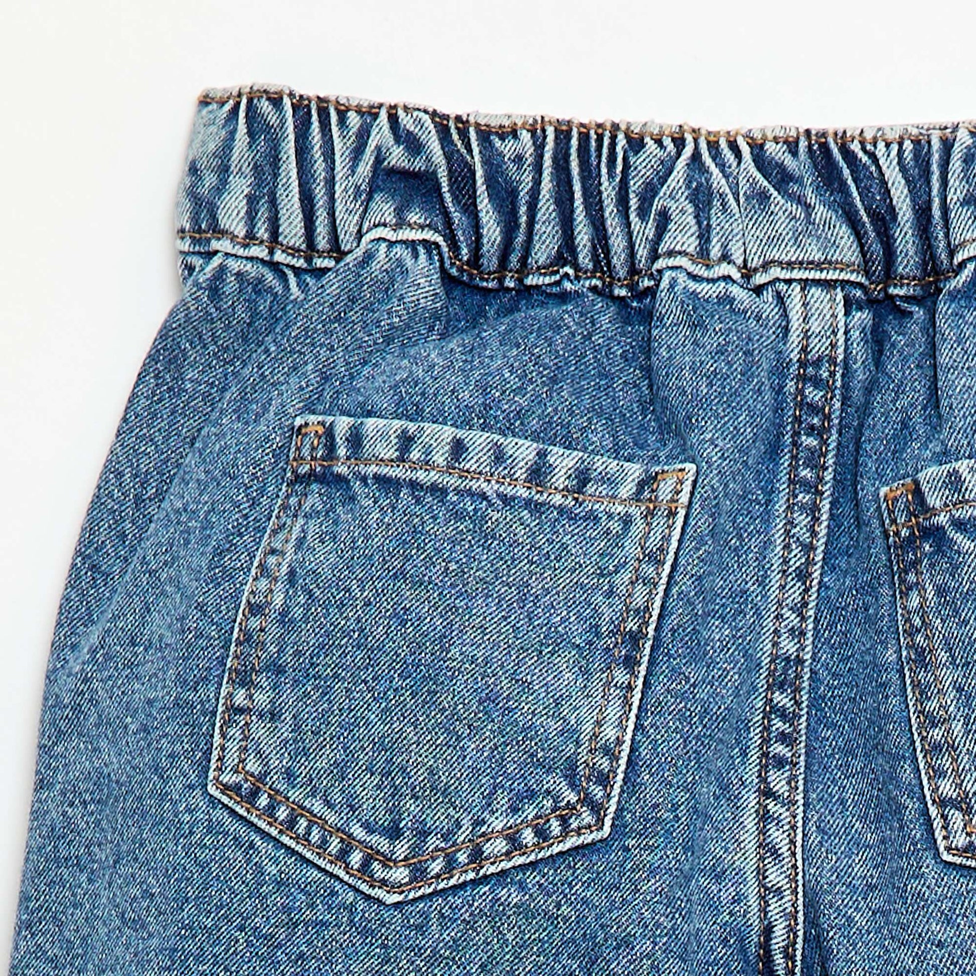 Falda pantalón vaquera AZUL