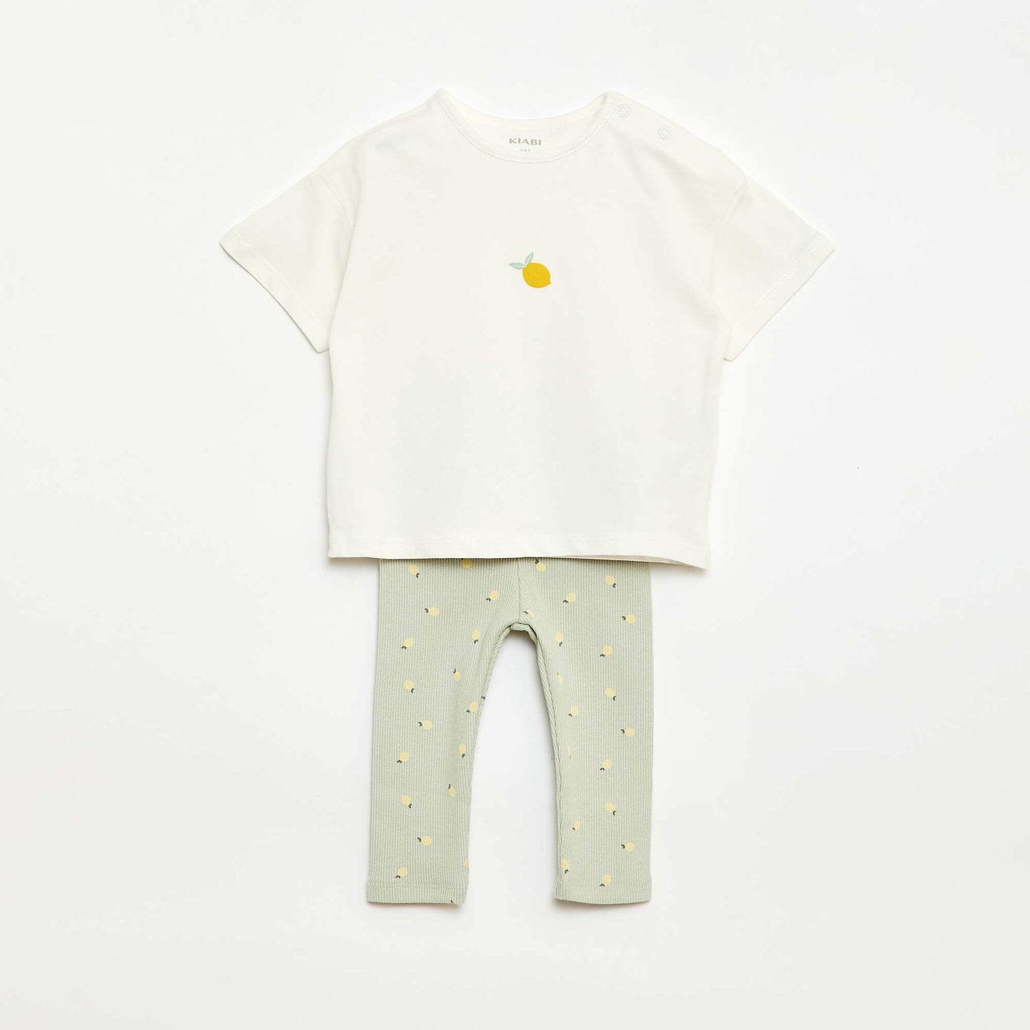Conjunto 2 piezas Camiseta + Legging AMARILLO