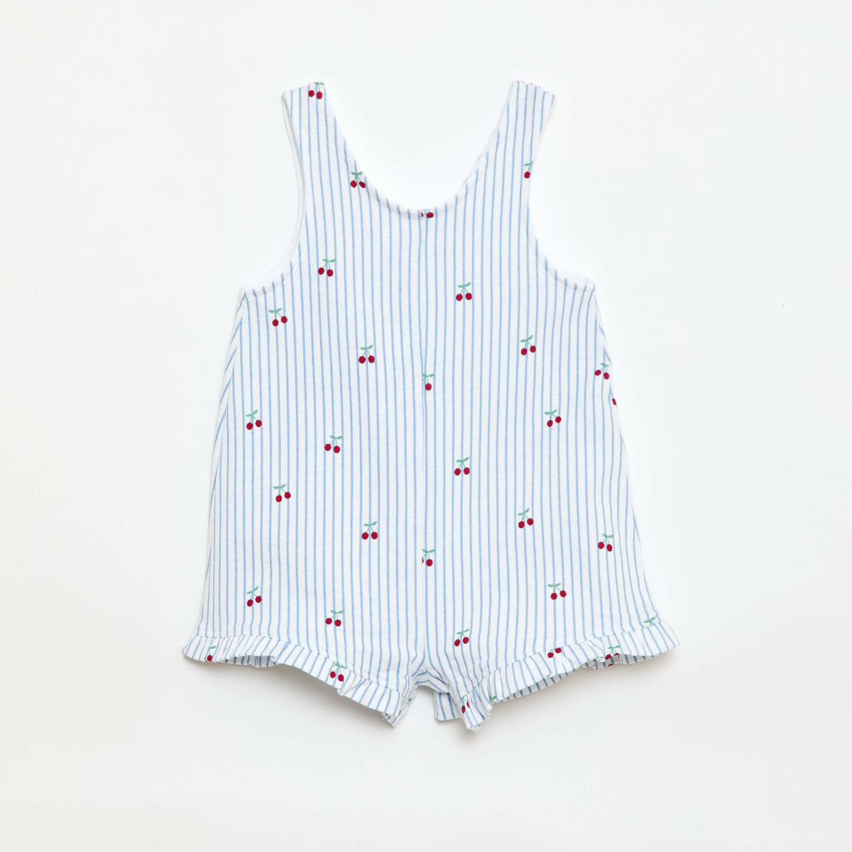 Conjunto de 2 piezas Camiseta + Mono corto BLANCO