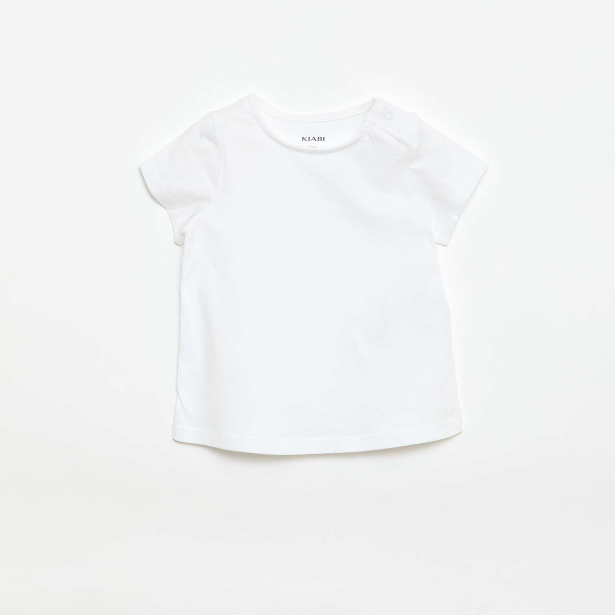Conjunto de 2 piezas Camiseta + Mono corto BLANCO