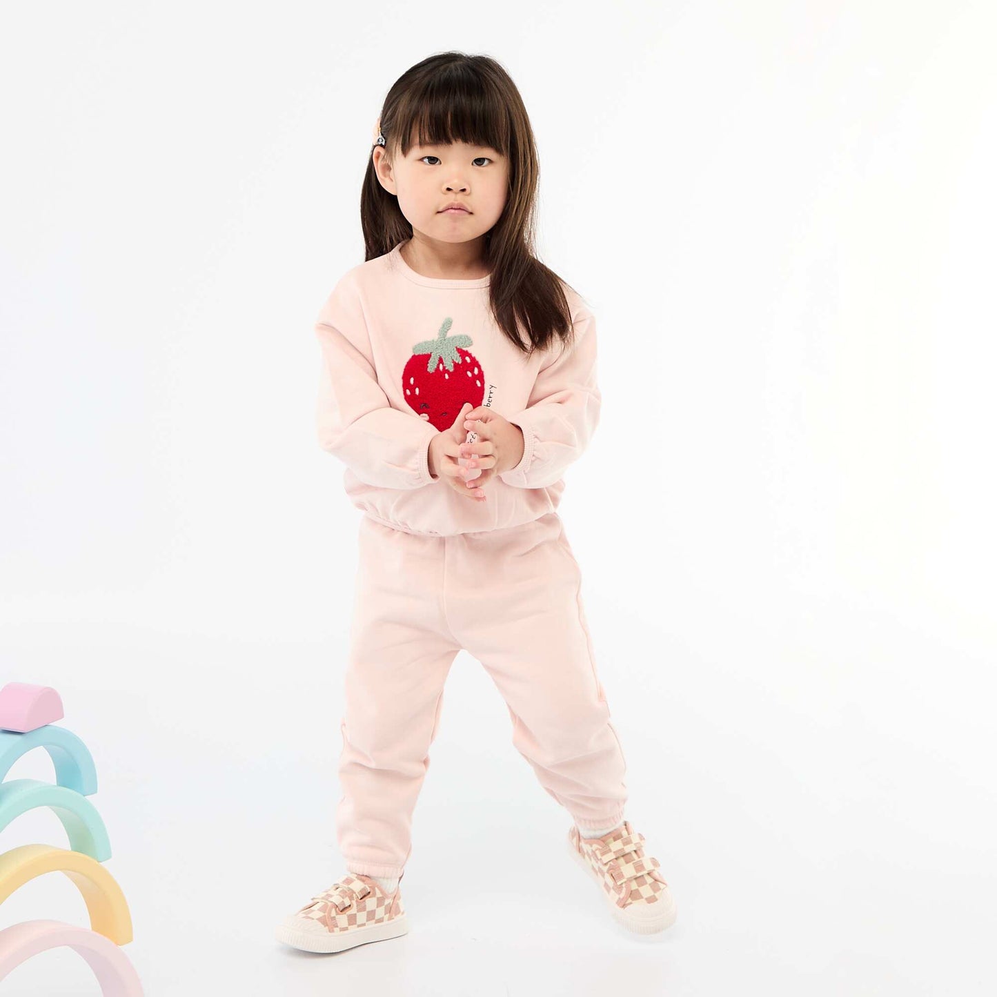 Conjunto de jogging buzo + pantalón ROSA