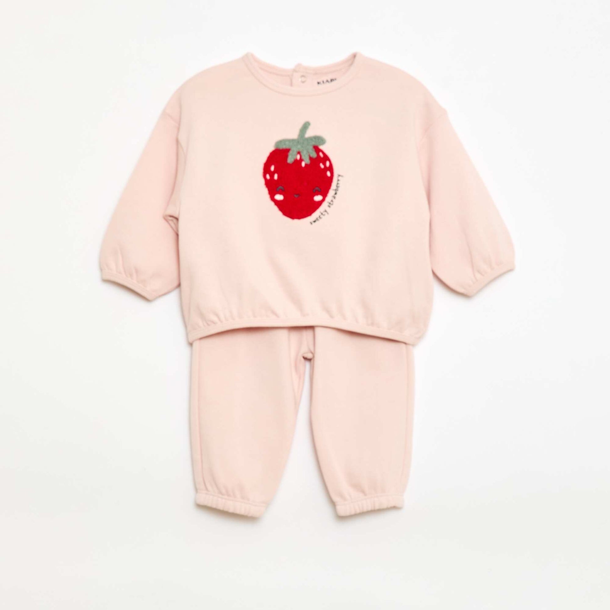Conjunto de jogging buzo + pantalón ROSA