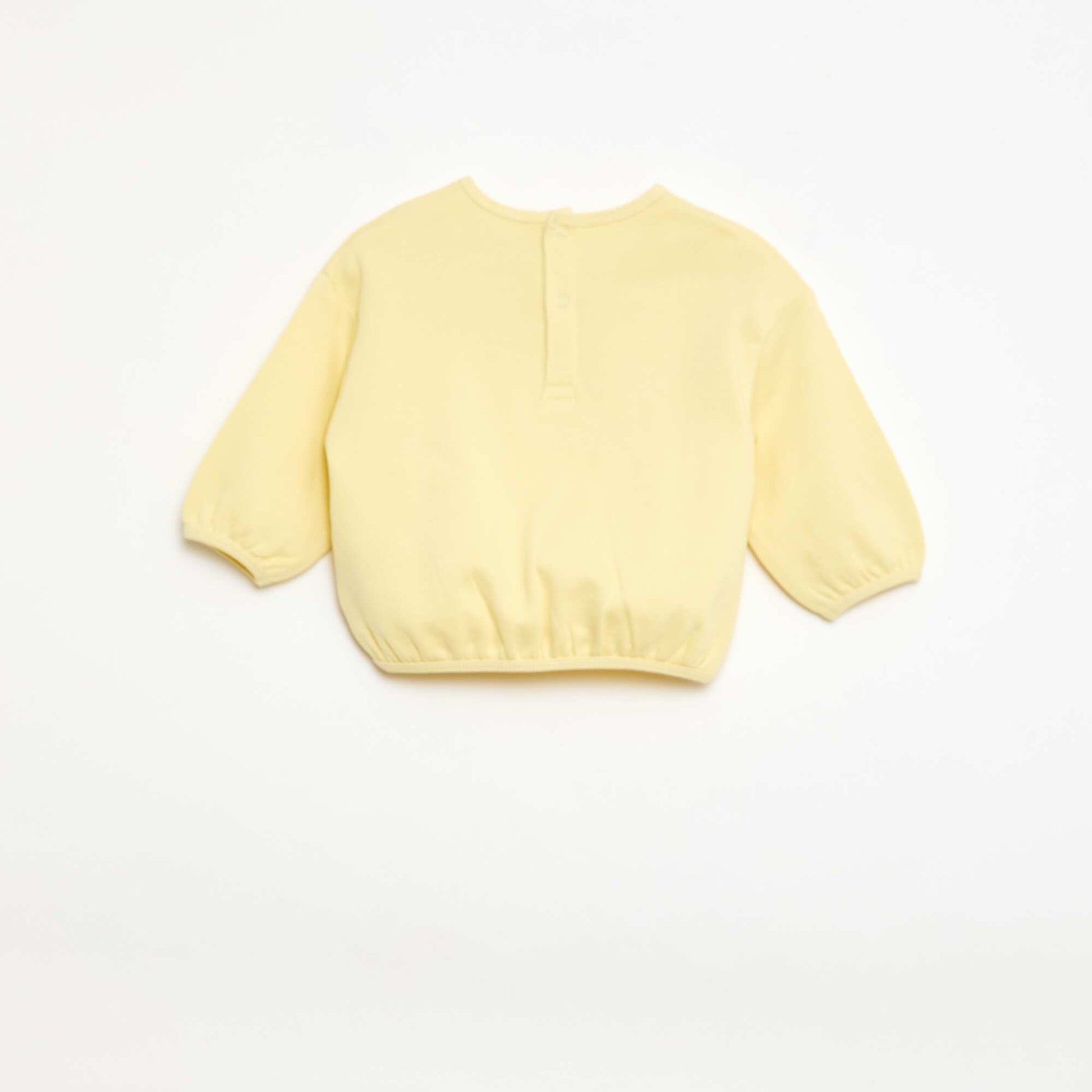 Conjunto de chándal buzo + pantalón AMARILLO