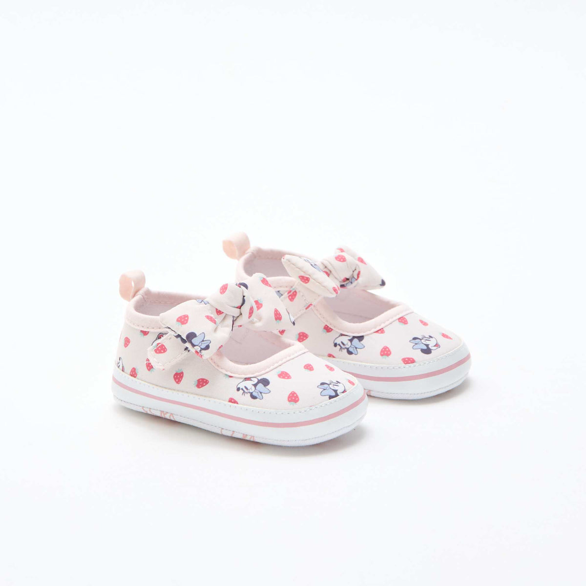 Bailarinas 'Disney' con velcro ROSA PALO