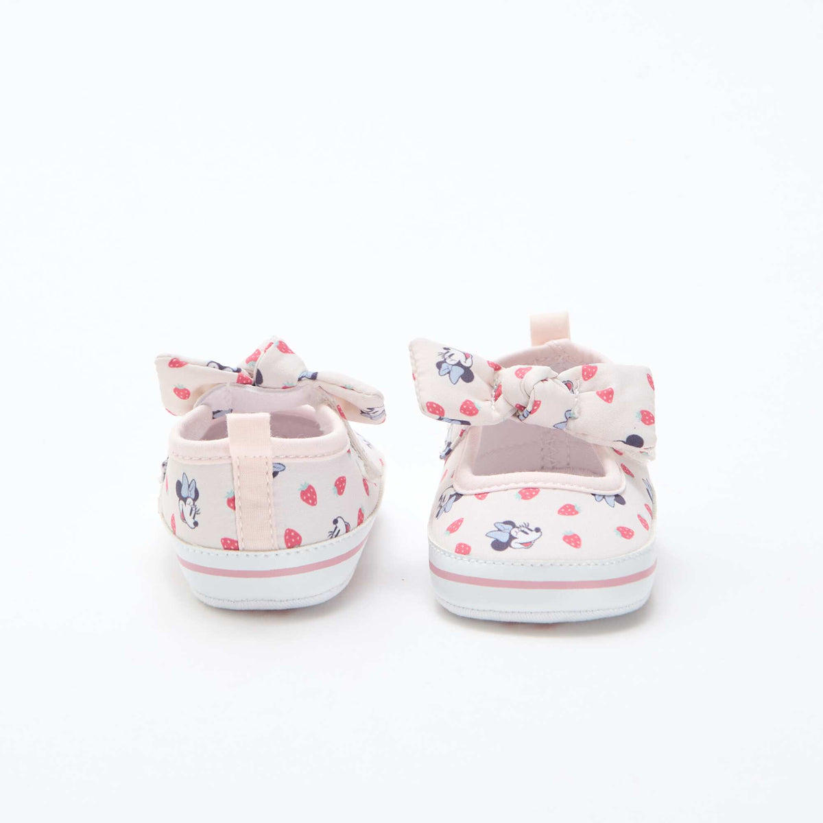 Bailarinas 'Disney' con velcro ROSA PALO