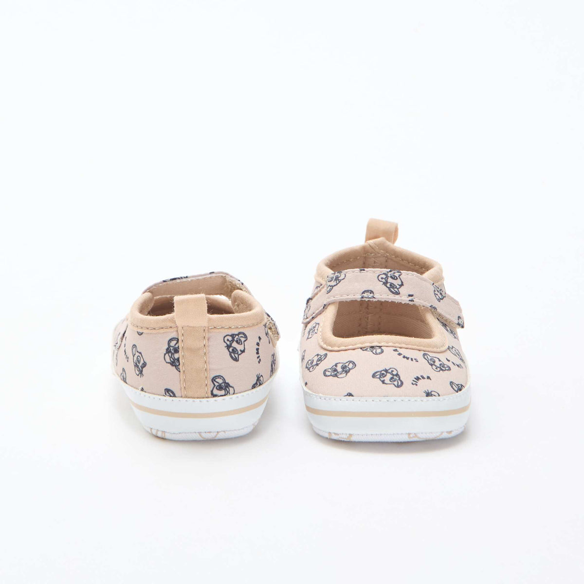 Bailarinas 'Disney' con velcro BEIGE