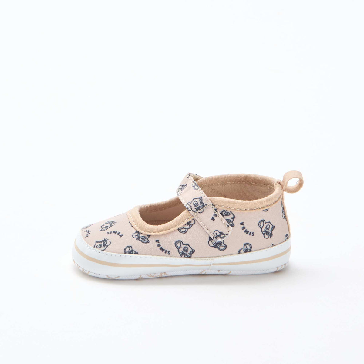Bailarinas 'Disney' con velcro BEIGE