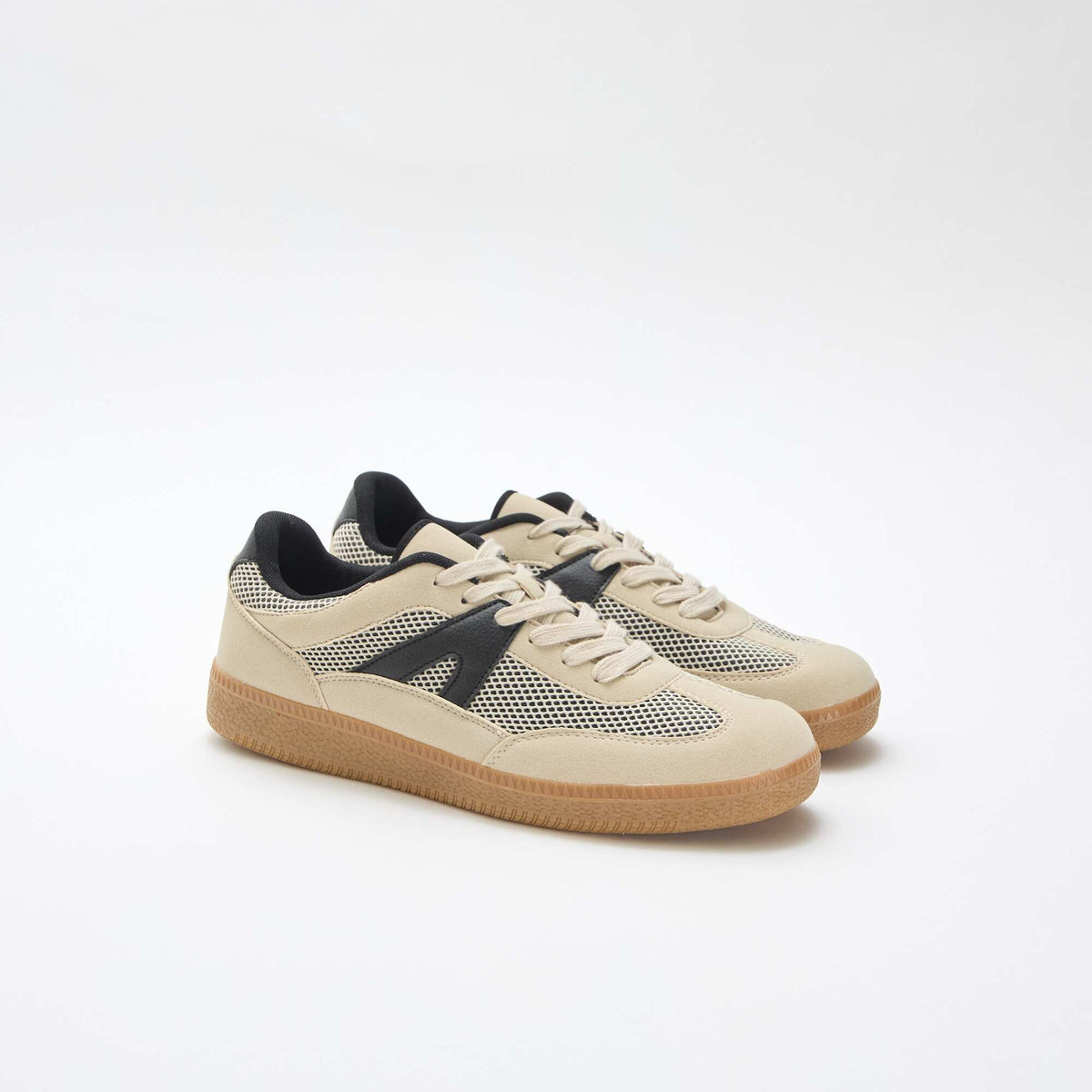 Zapatillas de malla BEIGE