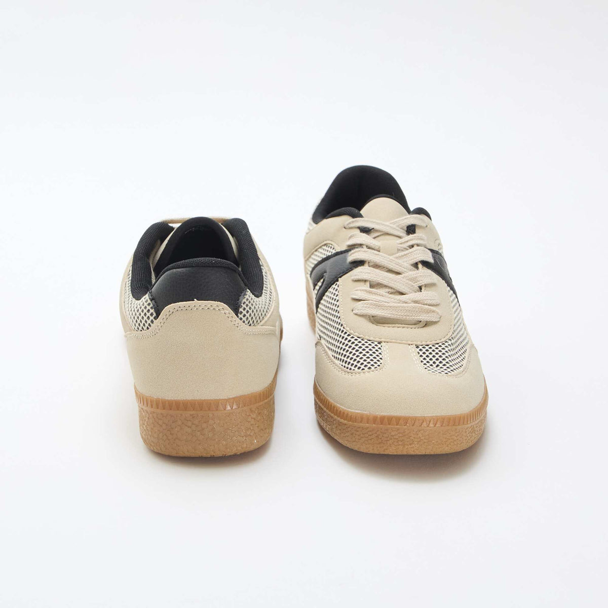 Zapatillas de malla BEIGE