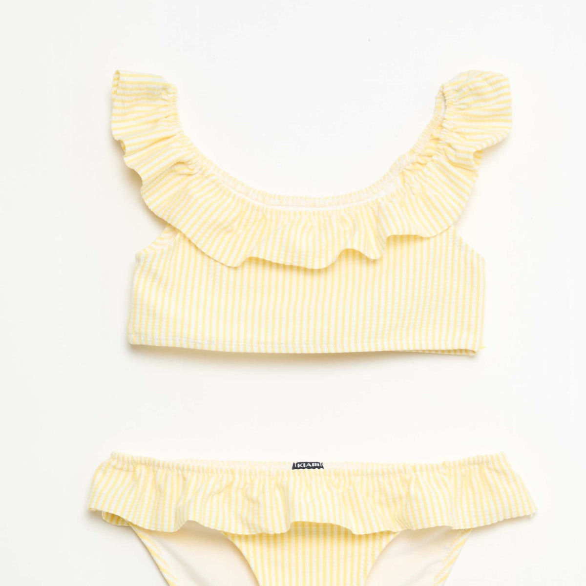 Conjunto de traje de baño top + braguita - 2 piezas AMARILLO