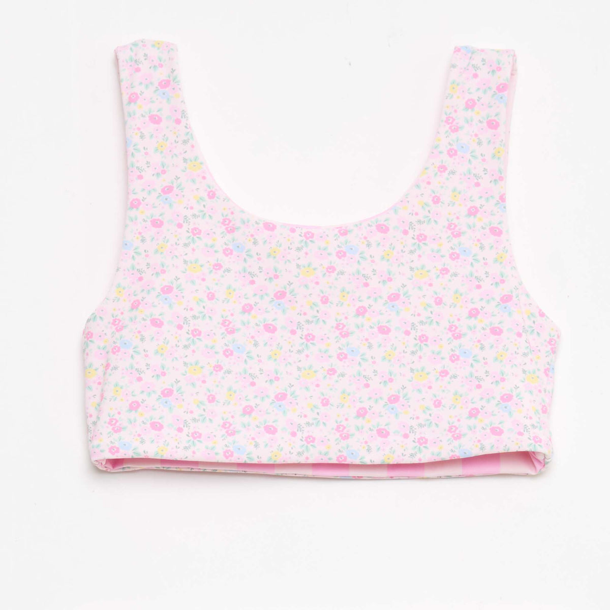 Bañador floreado reversible - 2 piezas ROSA