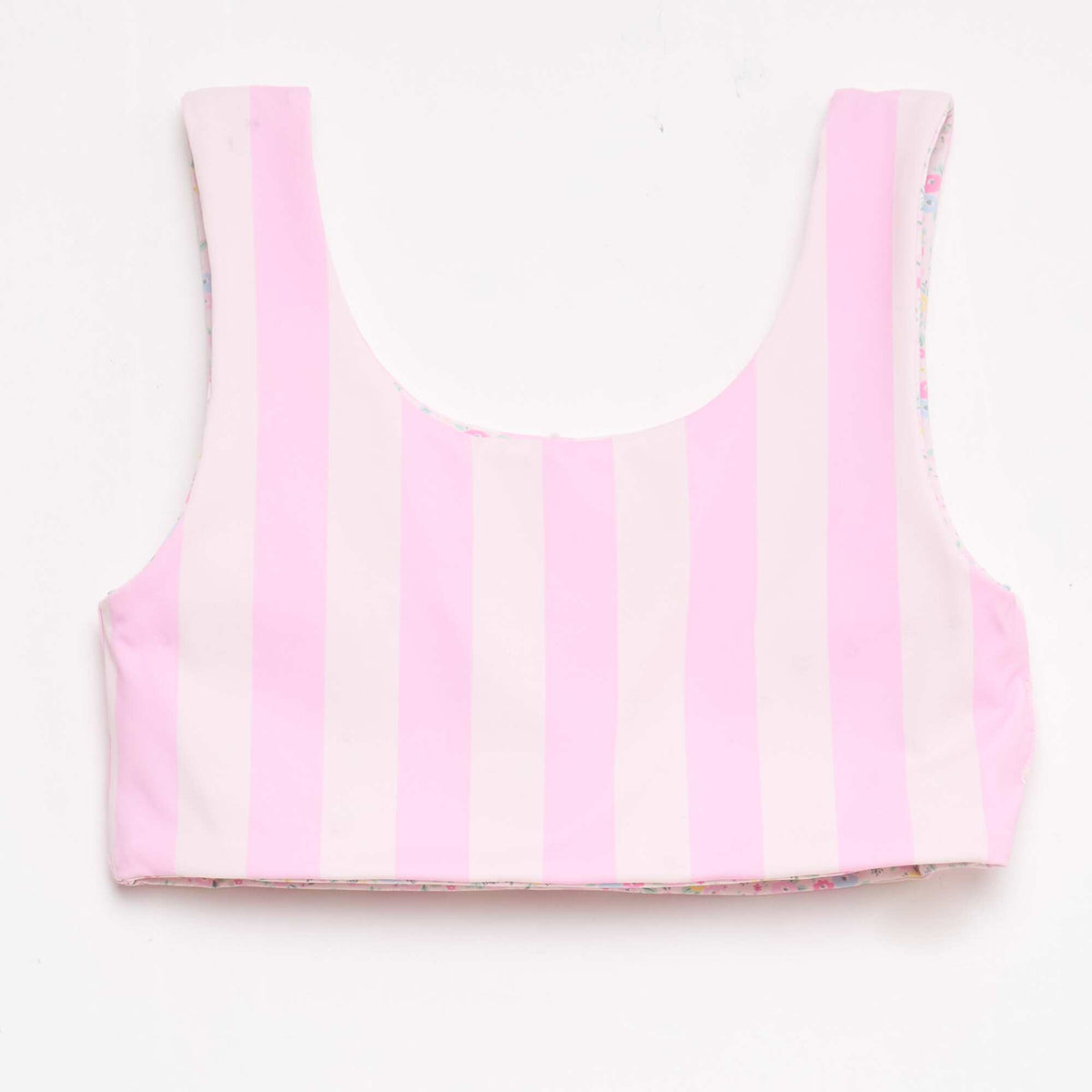 Bañador floreado reversible - 2 piezas ROSA