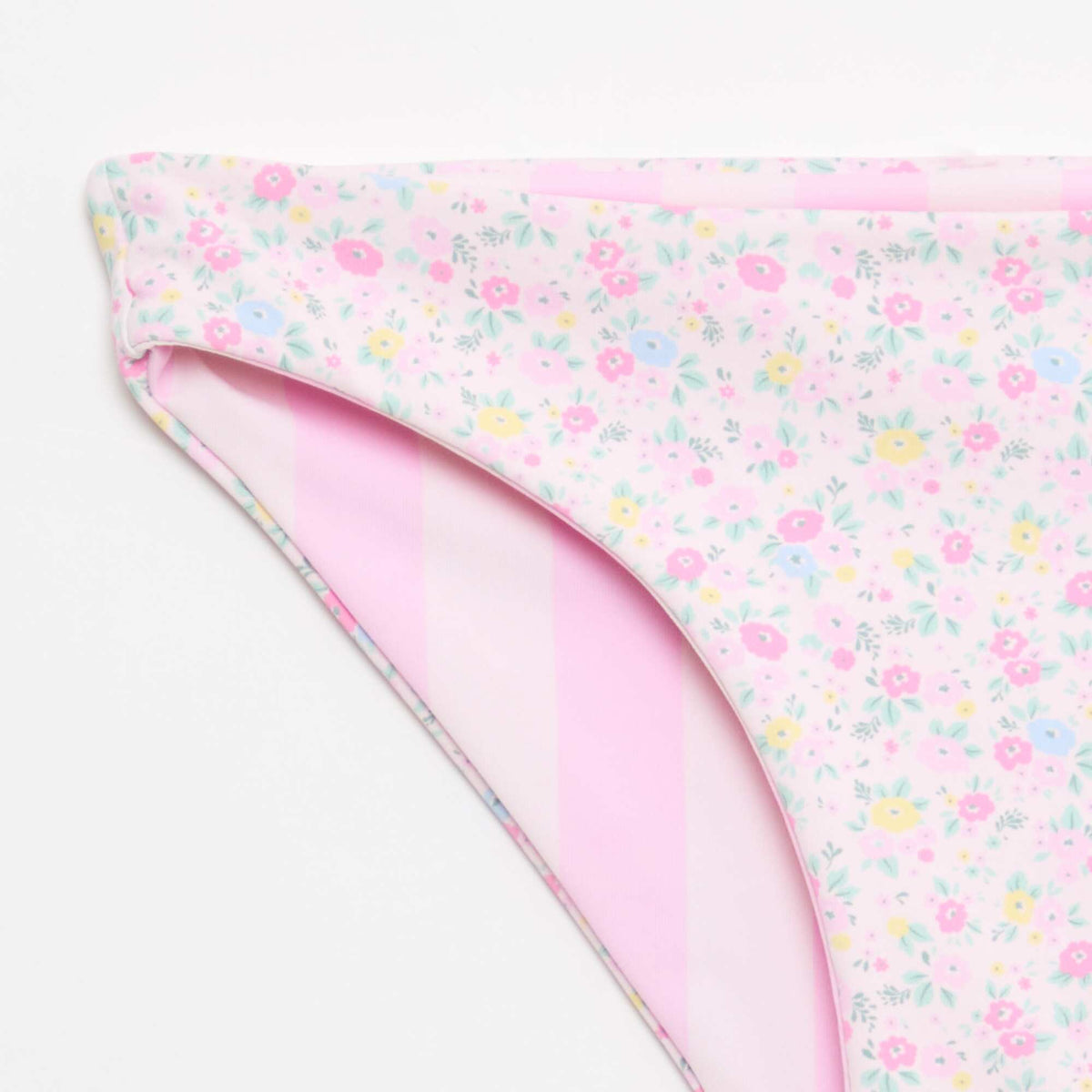 Bañador floreado reversible - 2 piezas ROSA