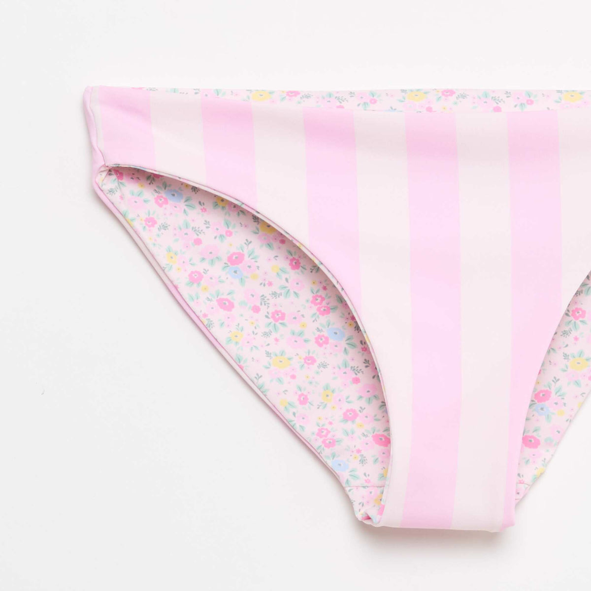 Bañador floreado reversible - 2 piezas ROSA