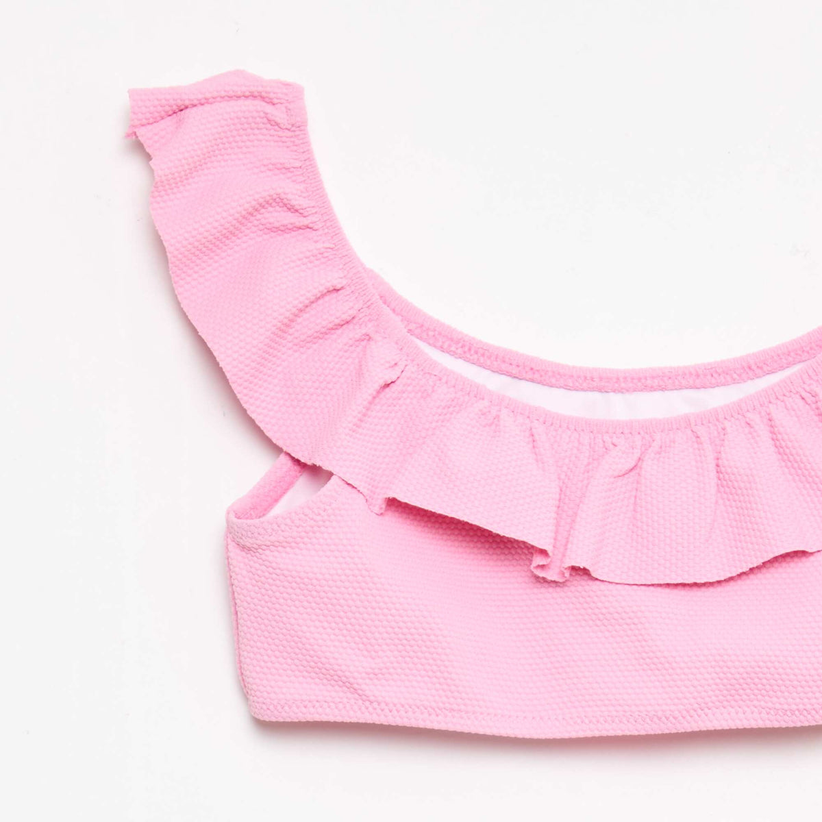 Bañador con volantes en malla - 2 piezas ROSA