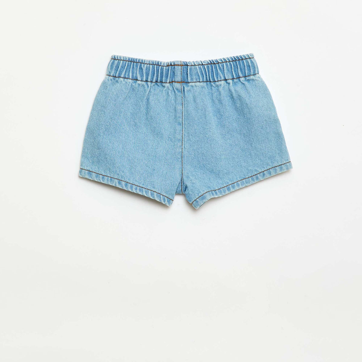 Pantalón corto jean AZUL