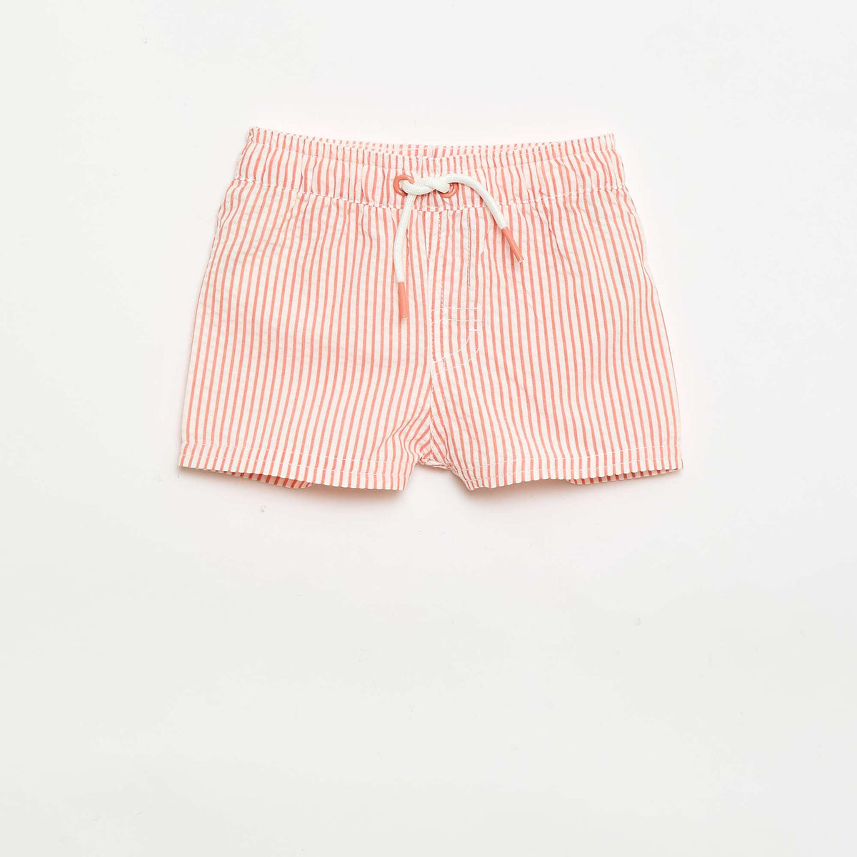 Pantalón corto de baño estampado ROJO