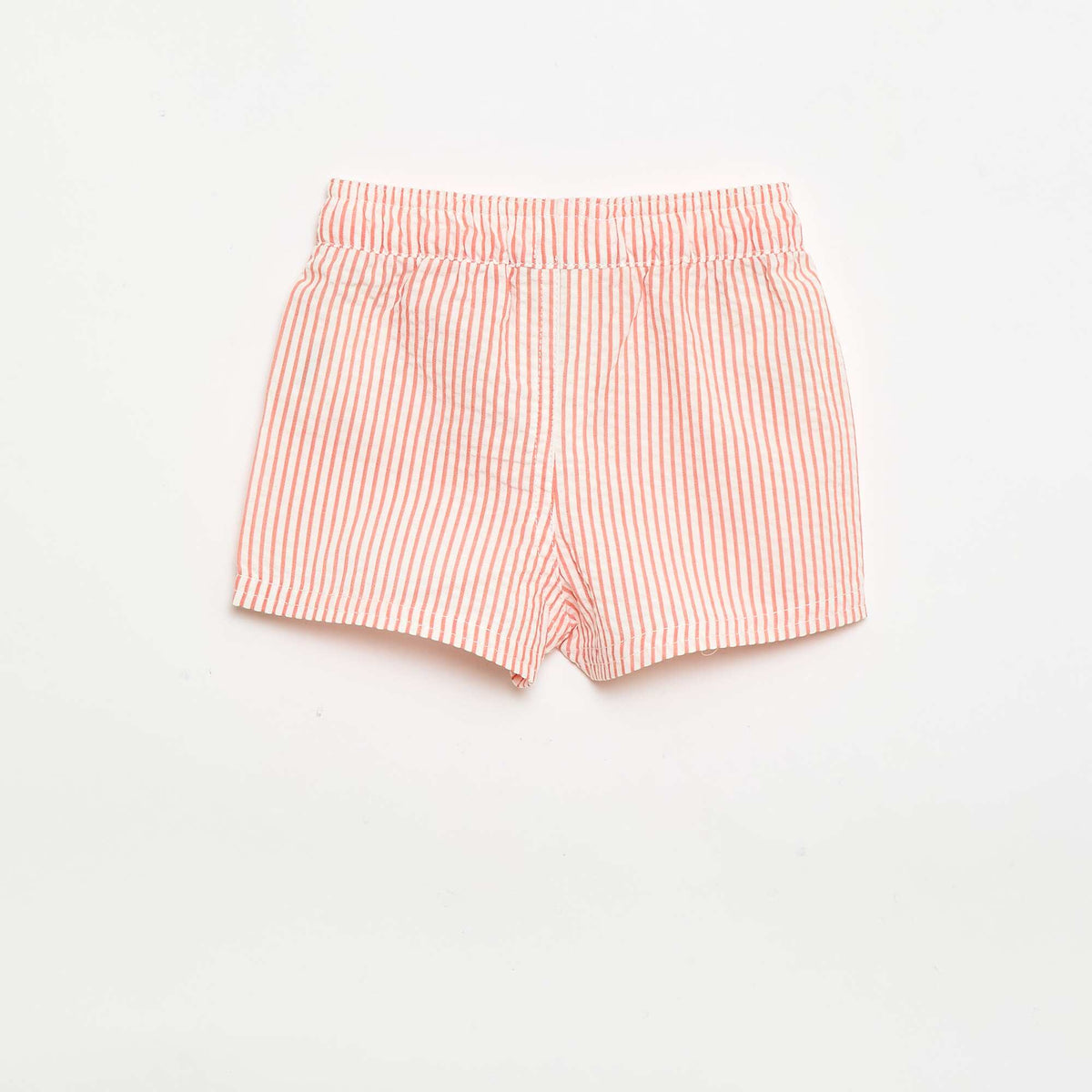 Pantalón corto de baño estampado ROJO