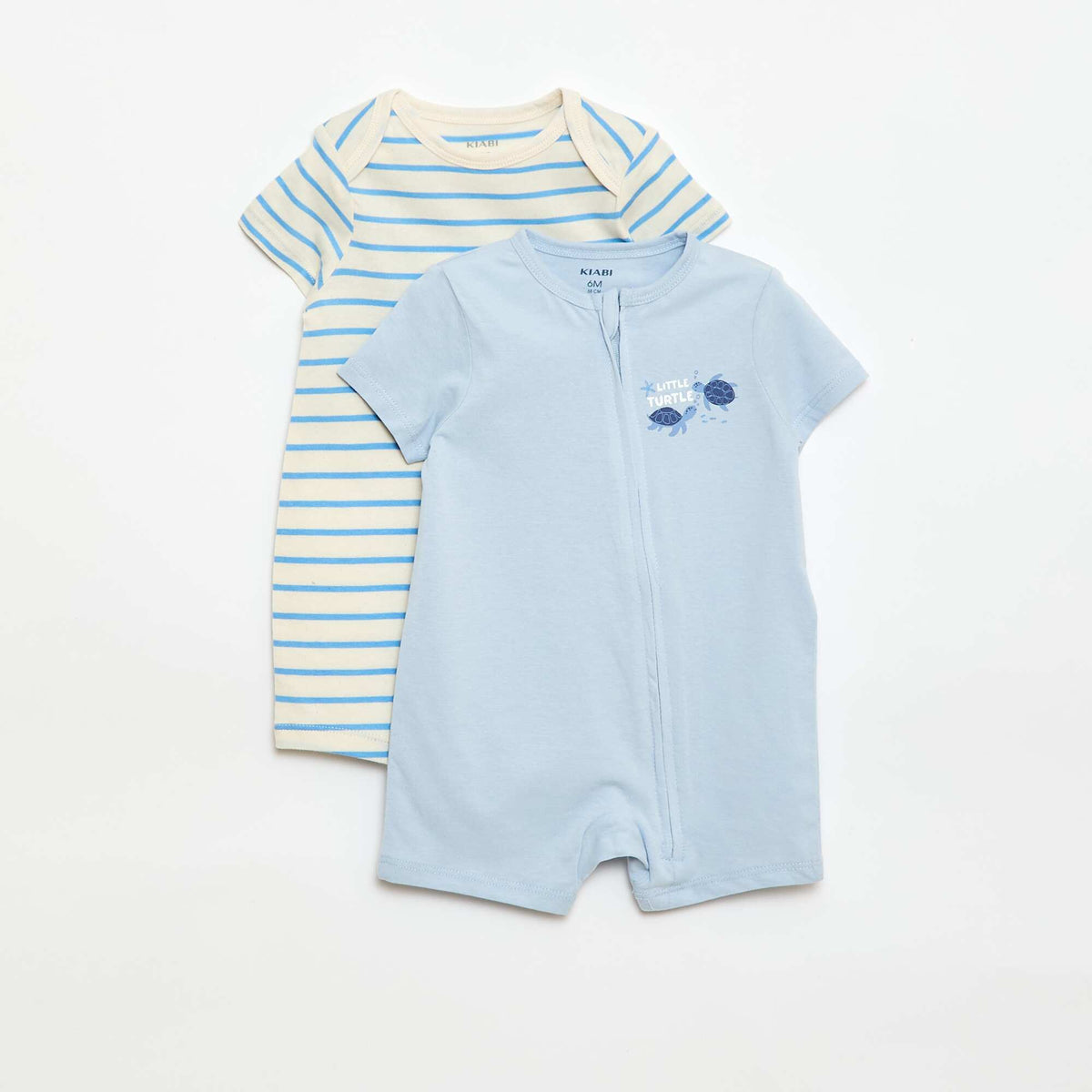 Pijama de algodón AZUL