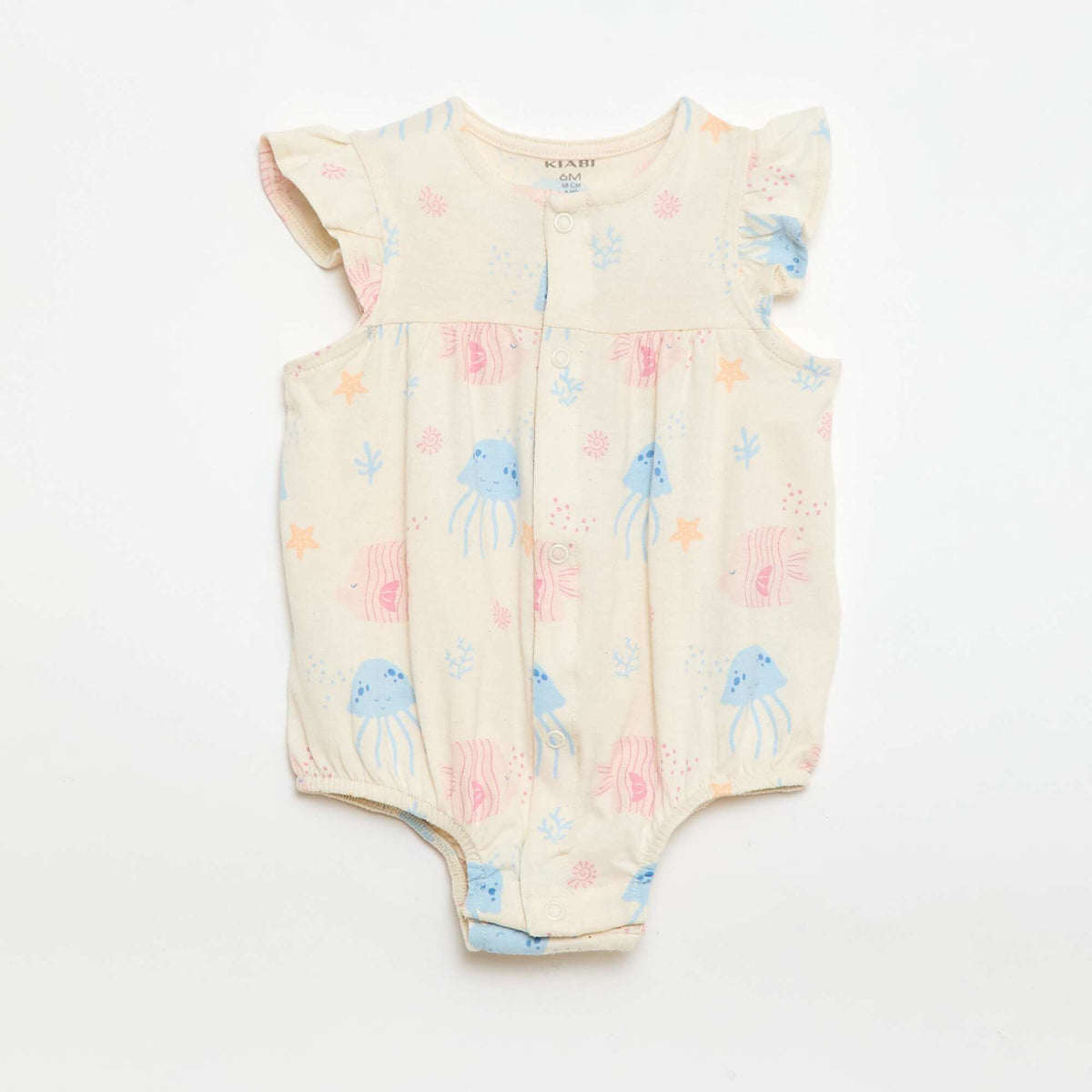Pack 2 dors bien ligeros con sisas con volantes BEIGE