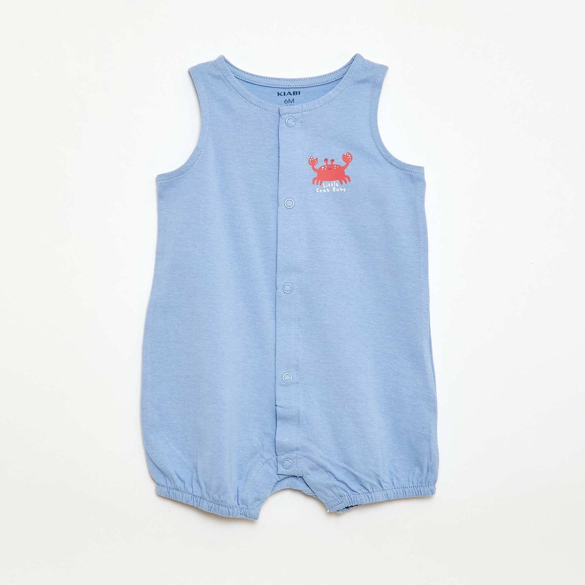 Pack 2 pijamas ligeros con abertura a presión AZUL