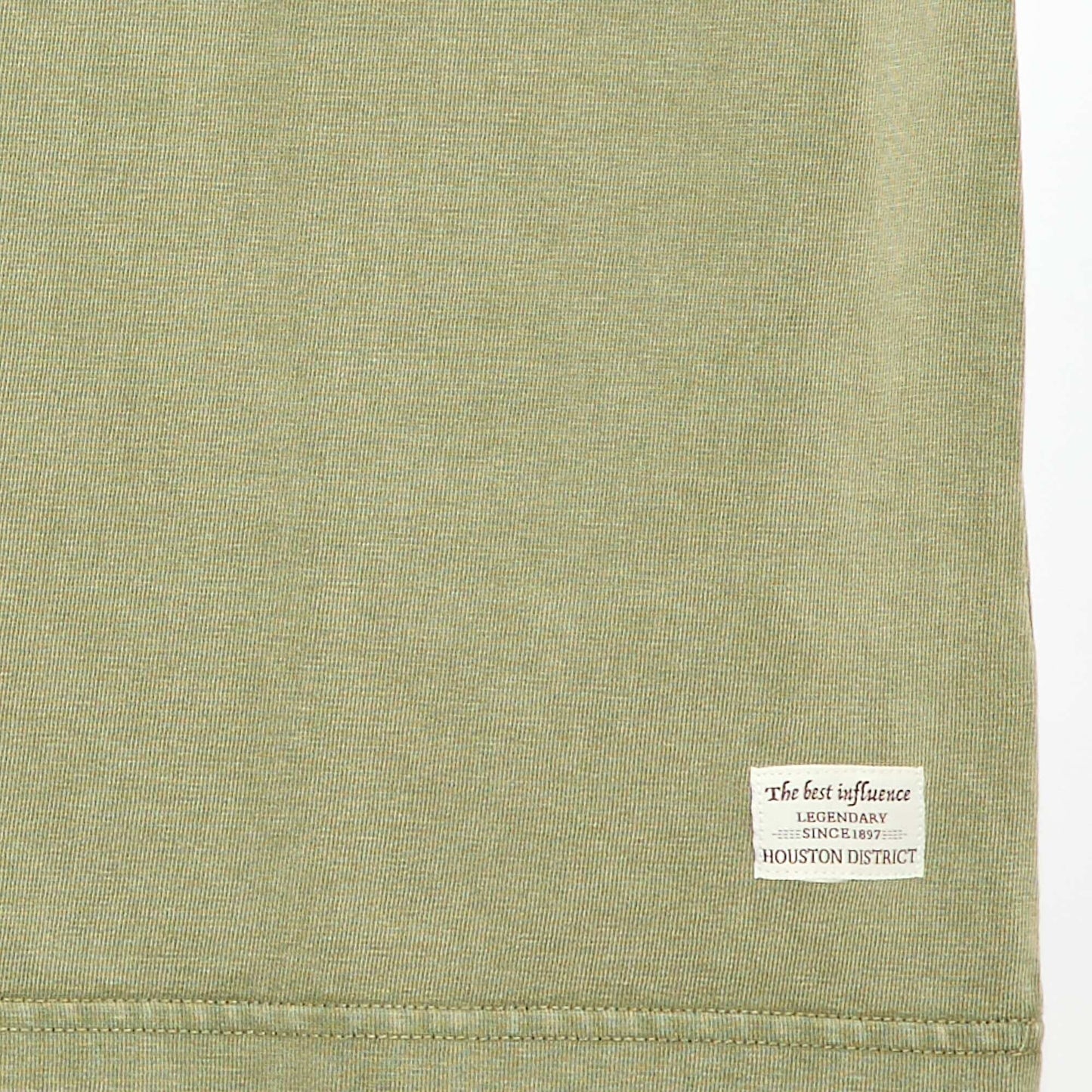 Camiseta oversize efecto lavado KAKI