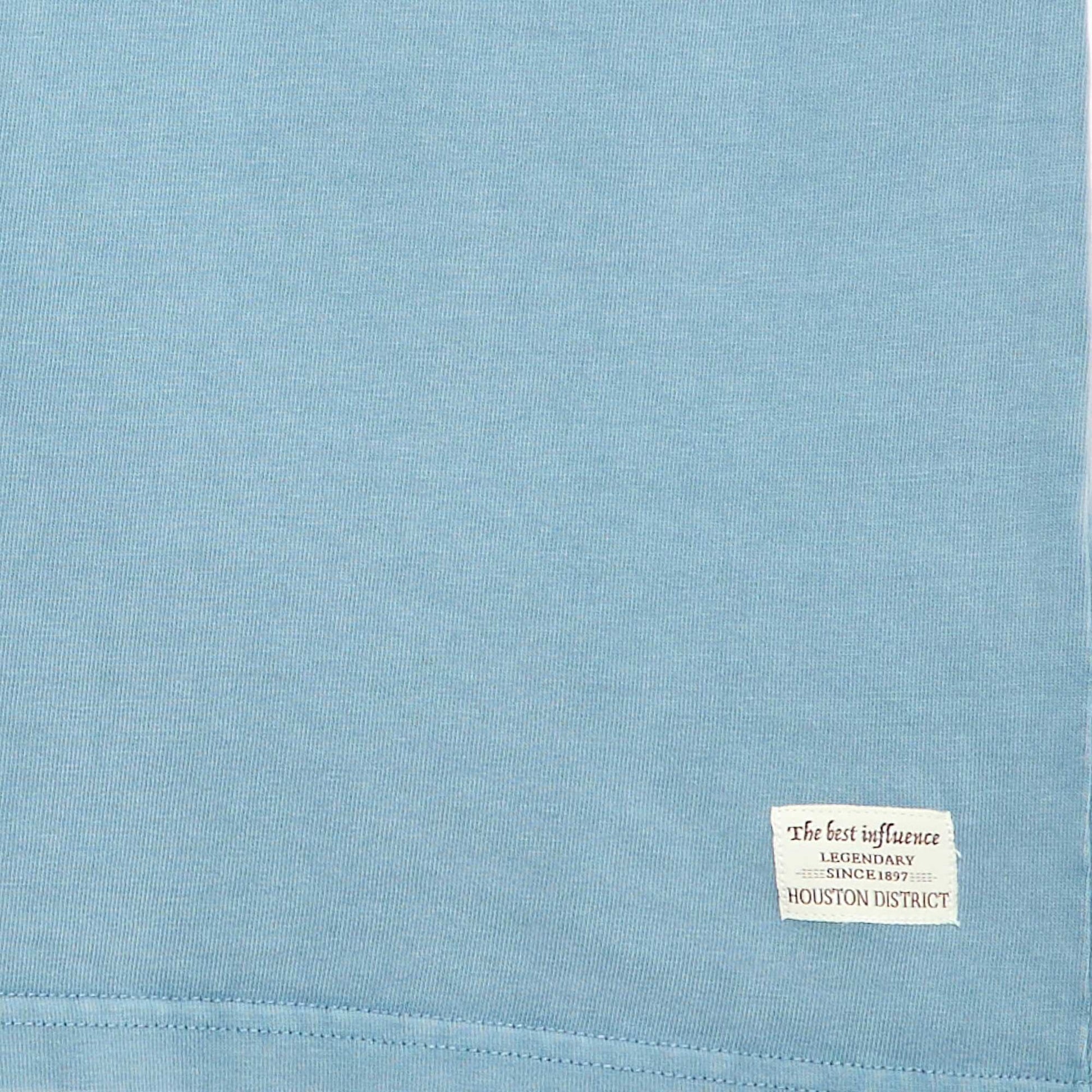 Camiseta oversize efecto lavado AZUL